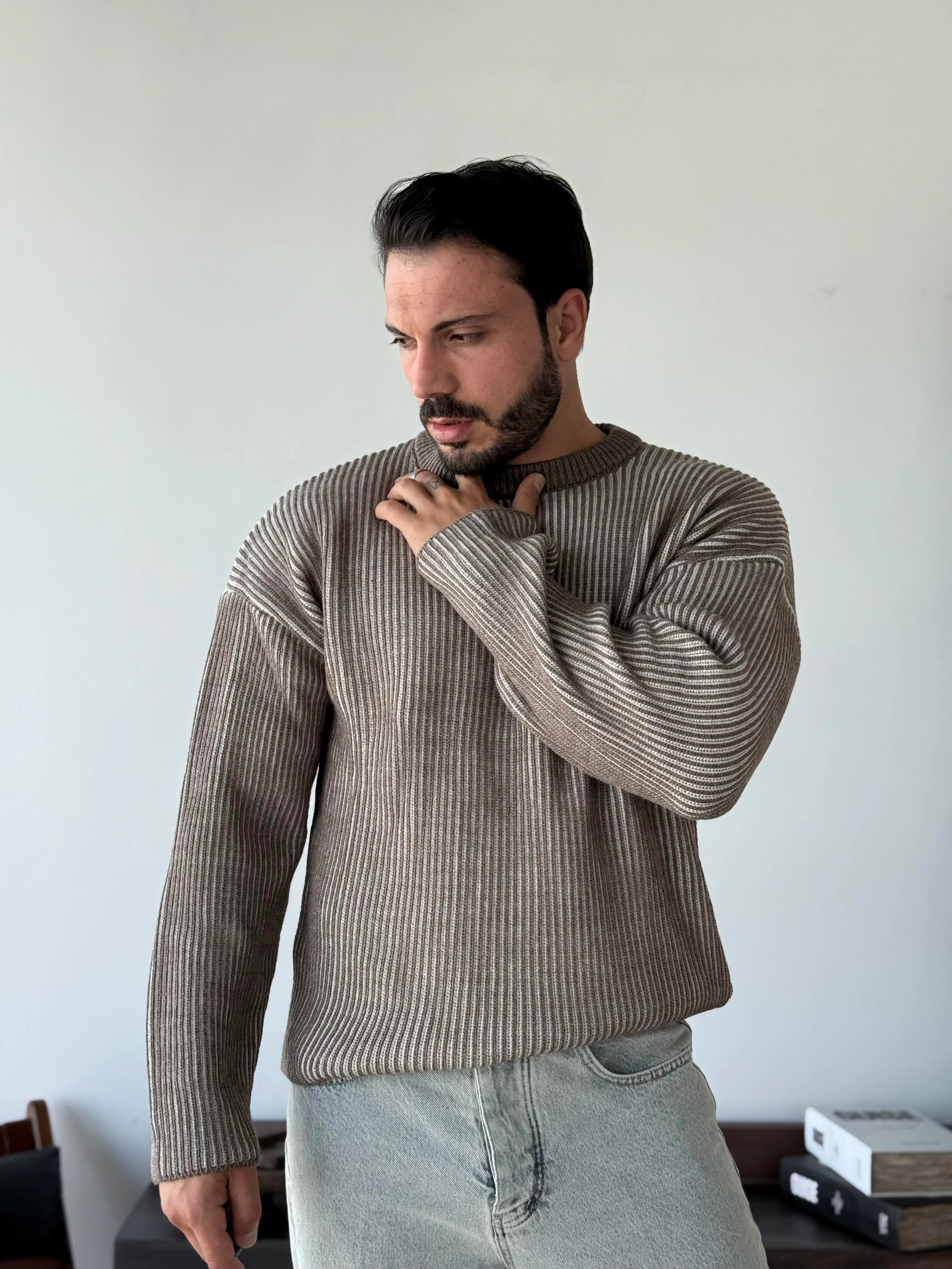 Caesar Melange Knit