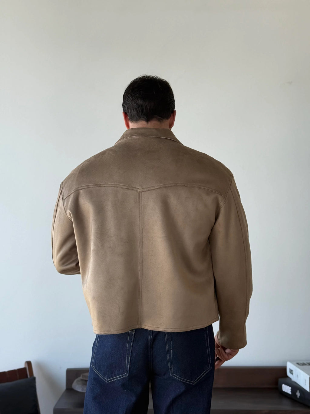 Charles Minimalist Suede Jacket