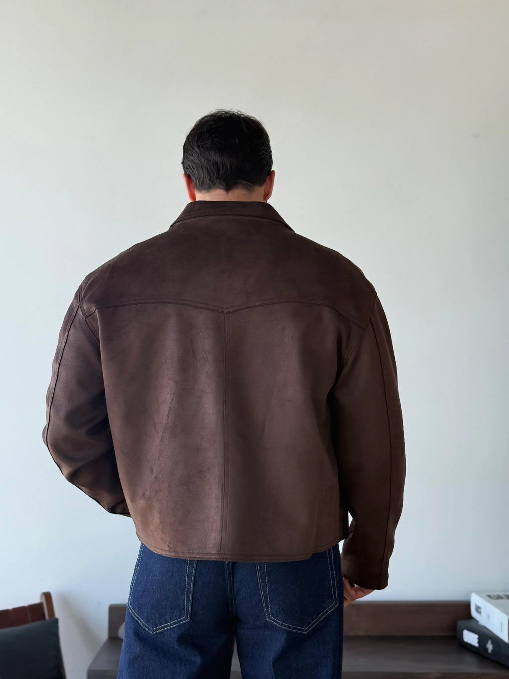 Charles Minimalist Suede Jacket