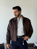 Charles Minimalist Suede Jacket