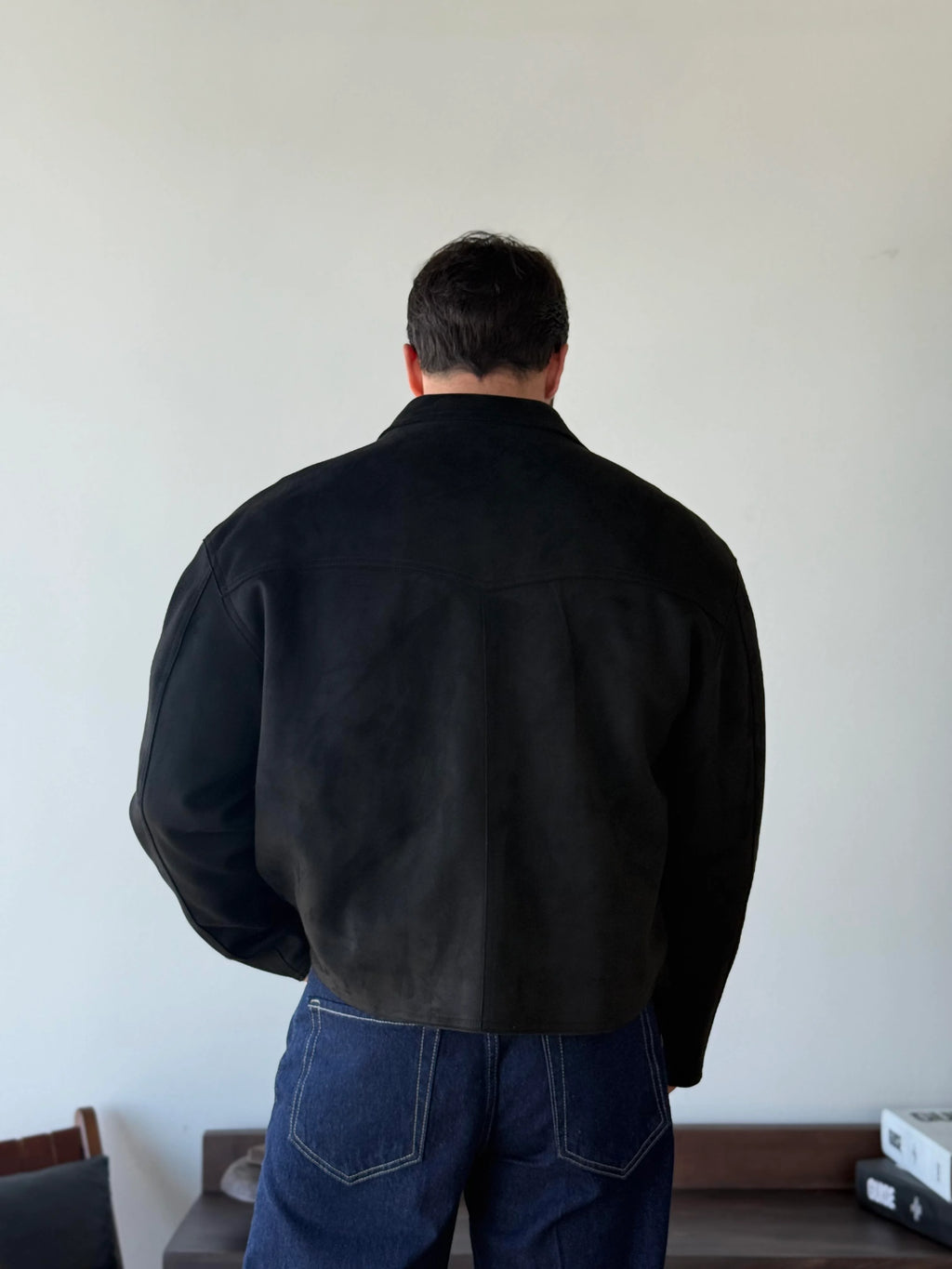 Charles Minimalist Suede Jacket