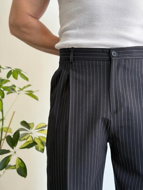 Signature Pinstripe Trousers