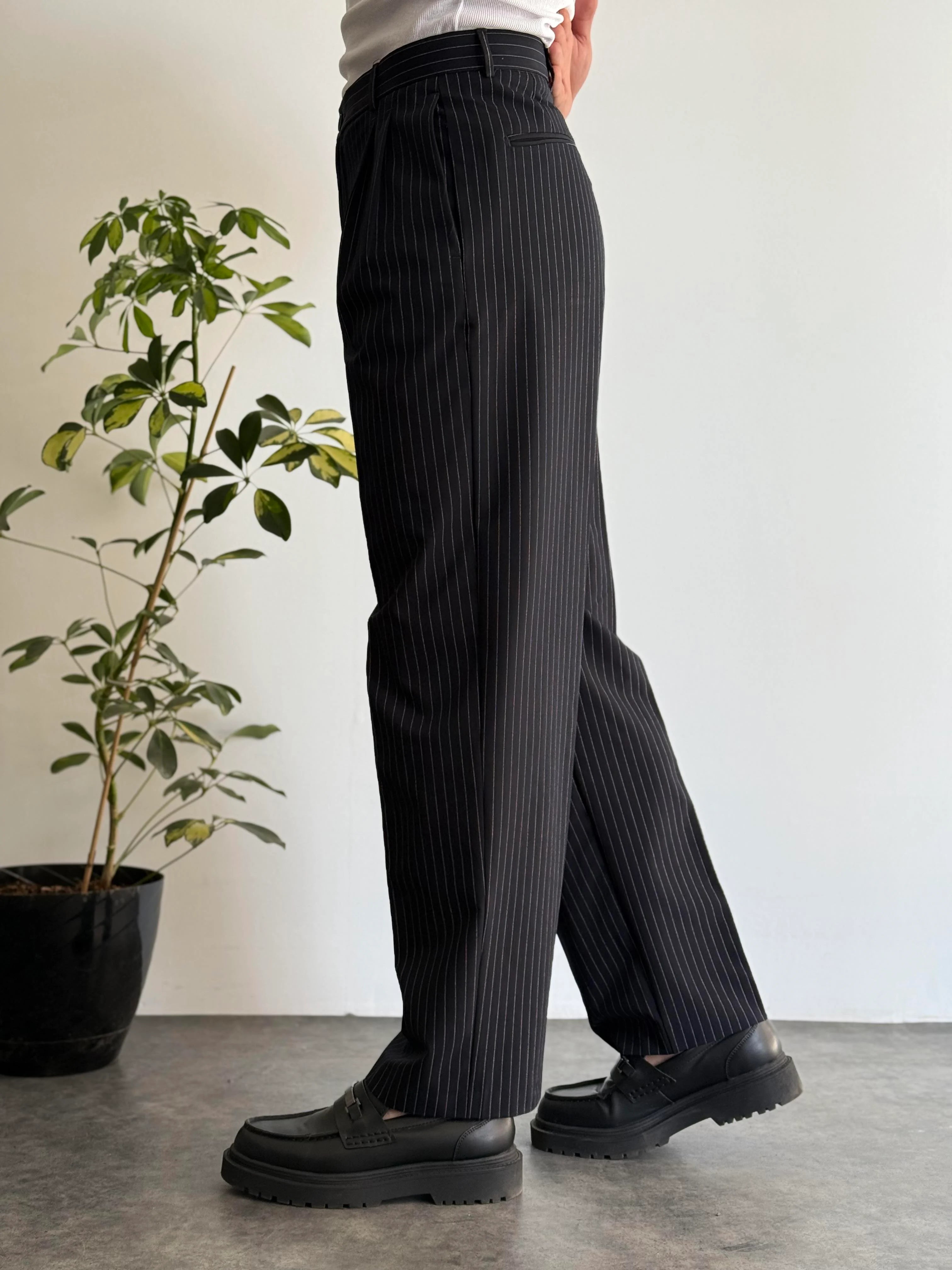 Signature Pinstripe Trousers