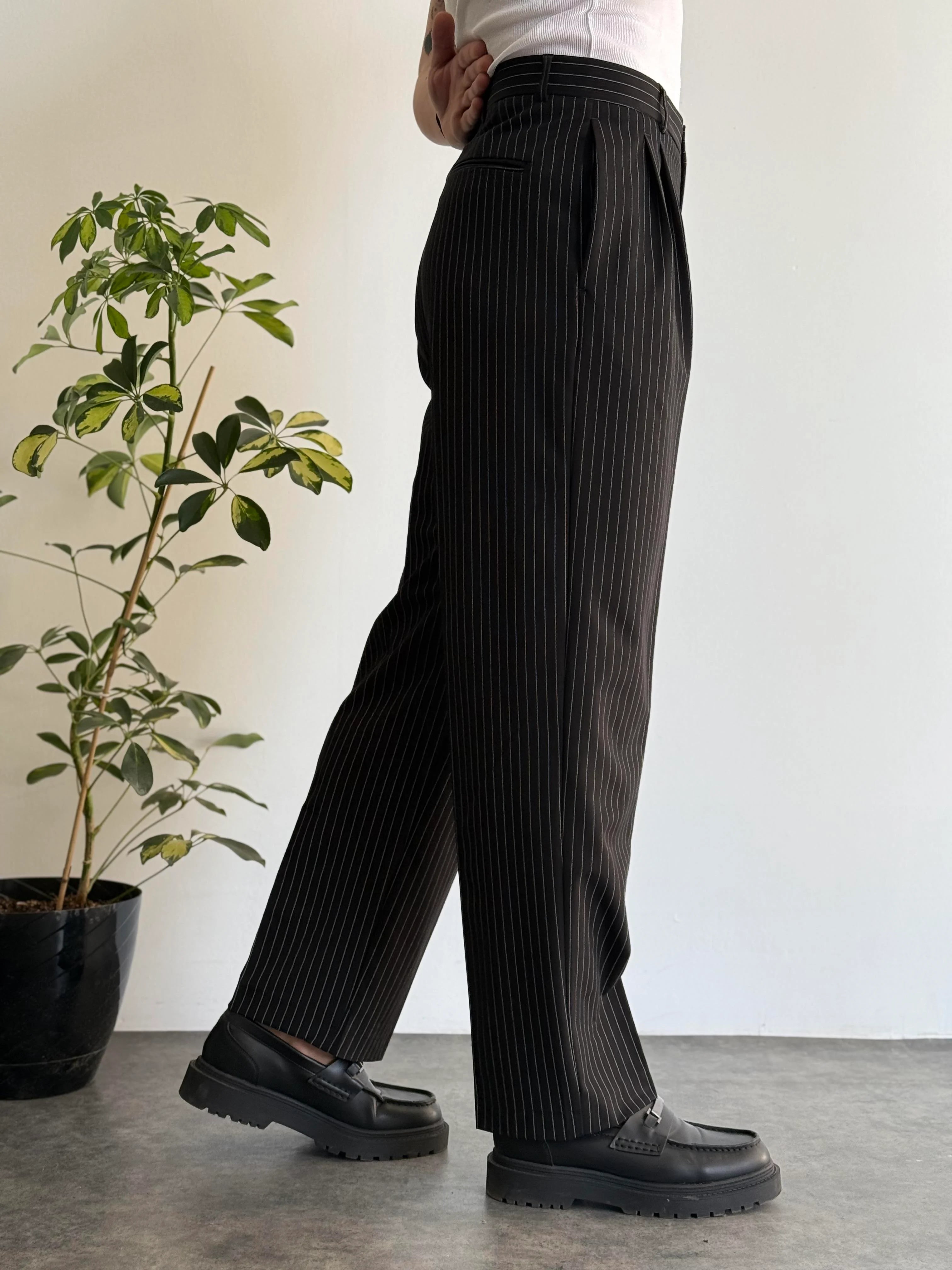 Signature Pinstripe Trousers