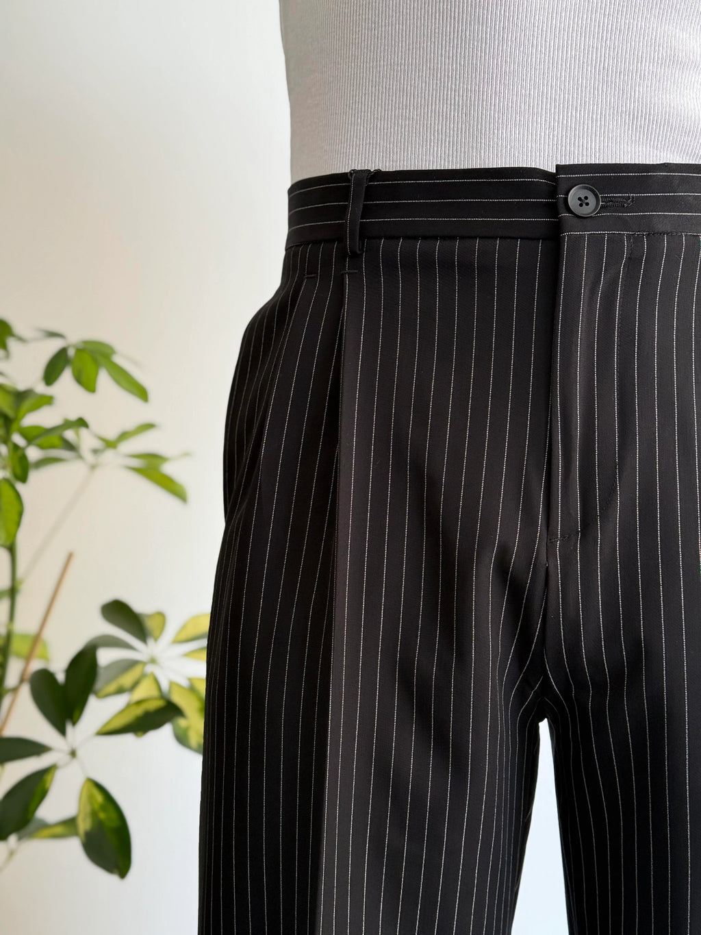 Signature Pinstripe Trousers
