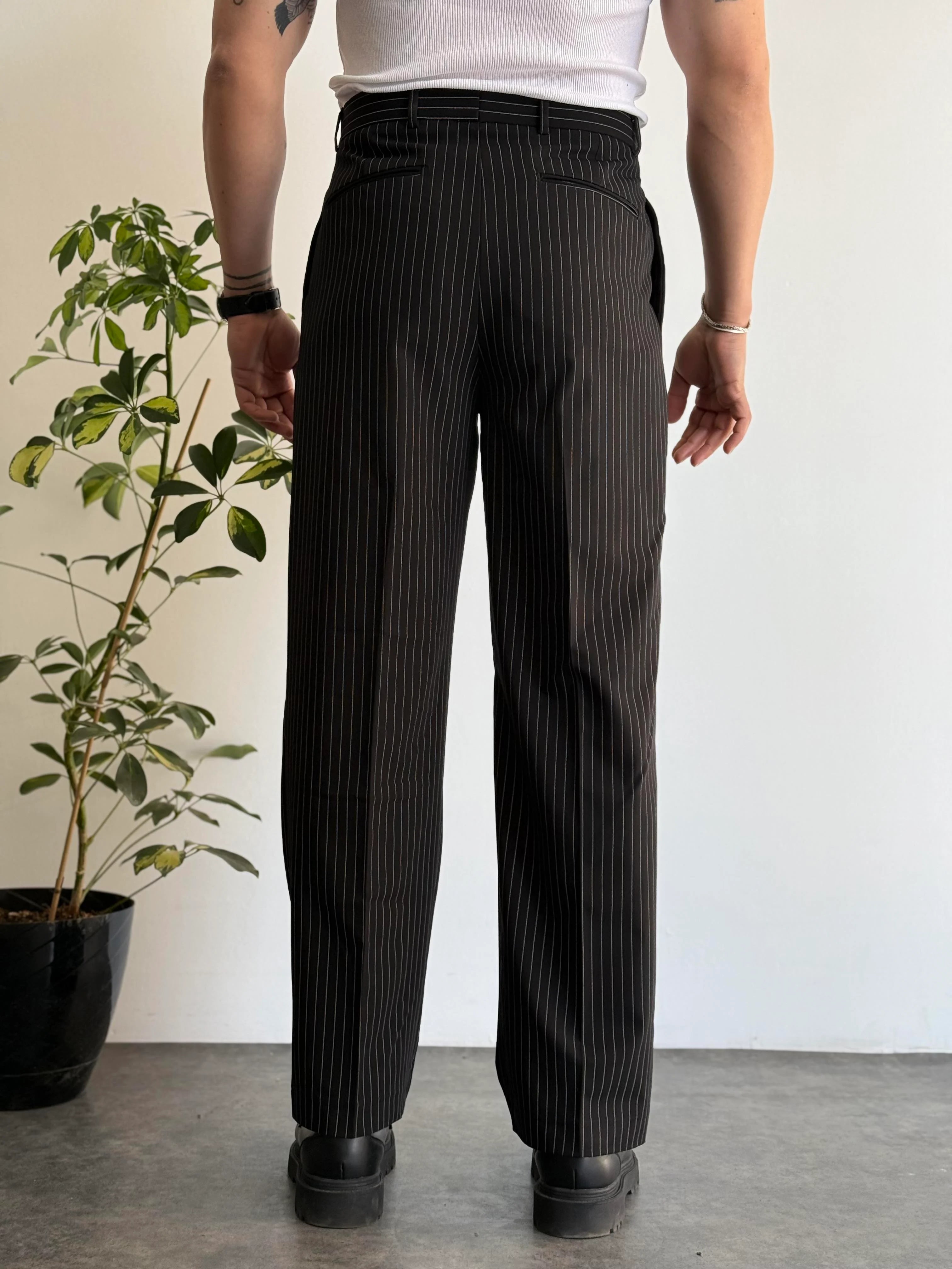 Signature Pinstripe Trousers