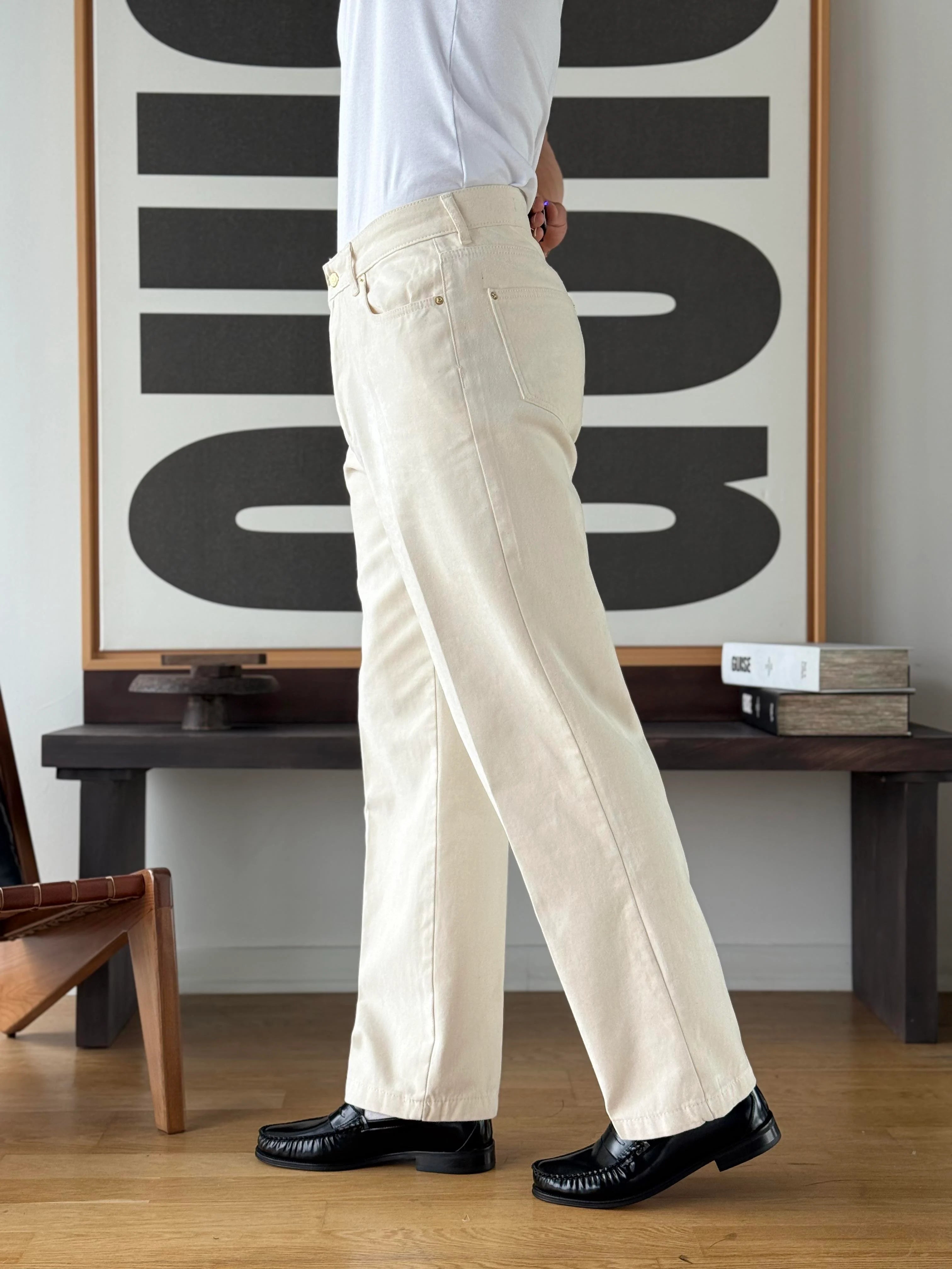 Moleskin Baggy Jeans