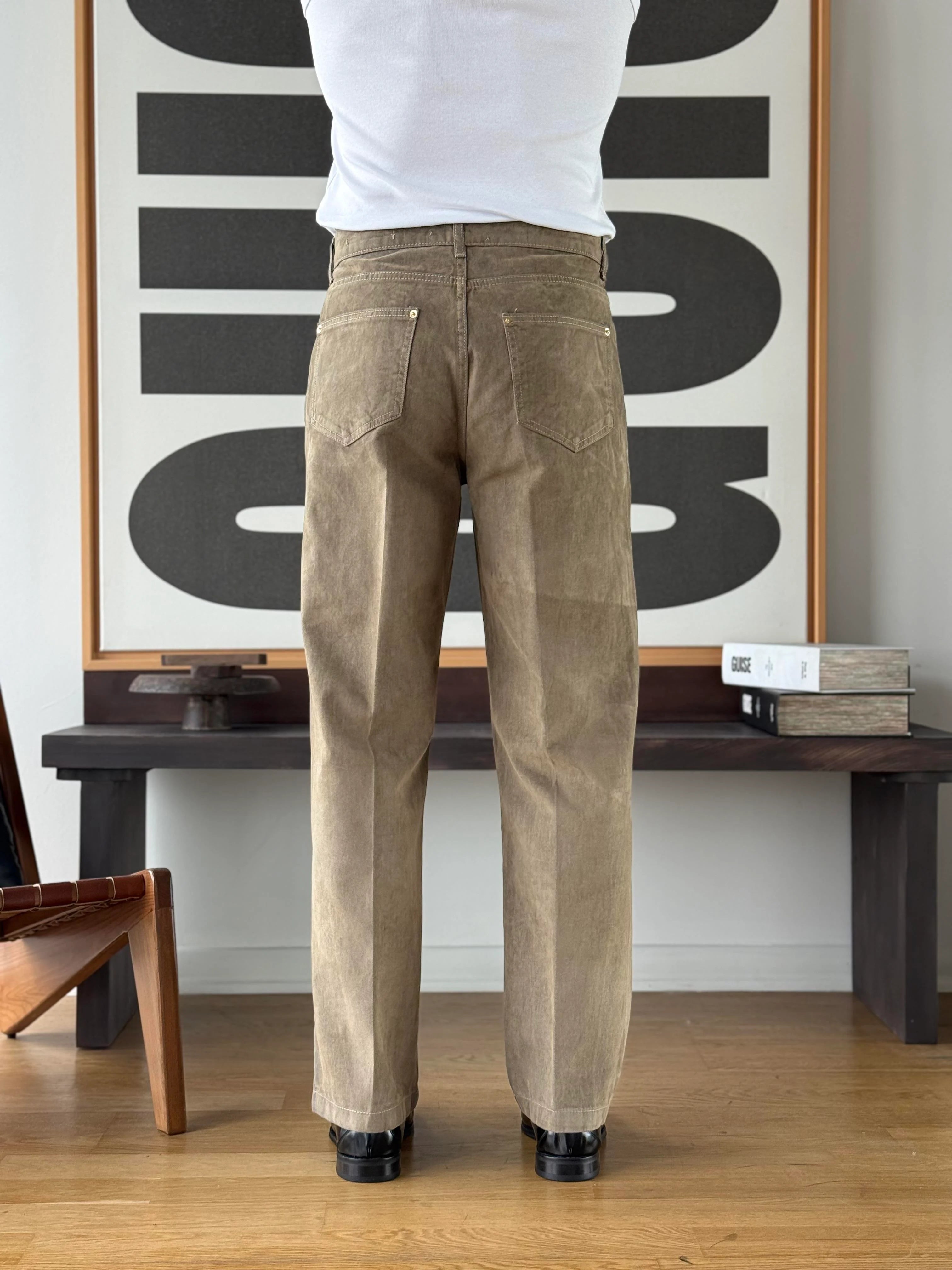 Moleskin Baggy Jeans