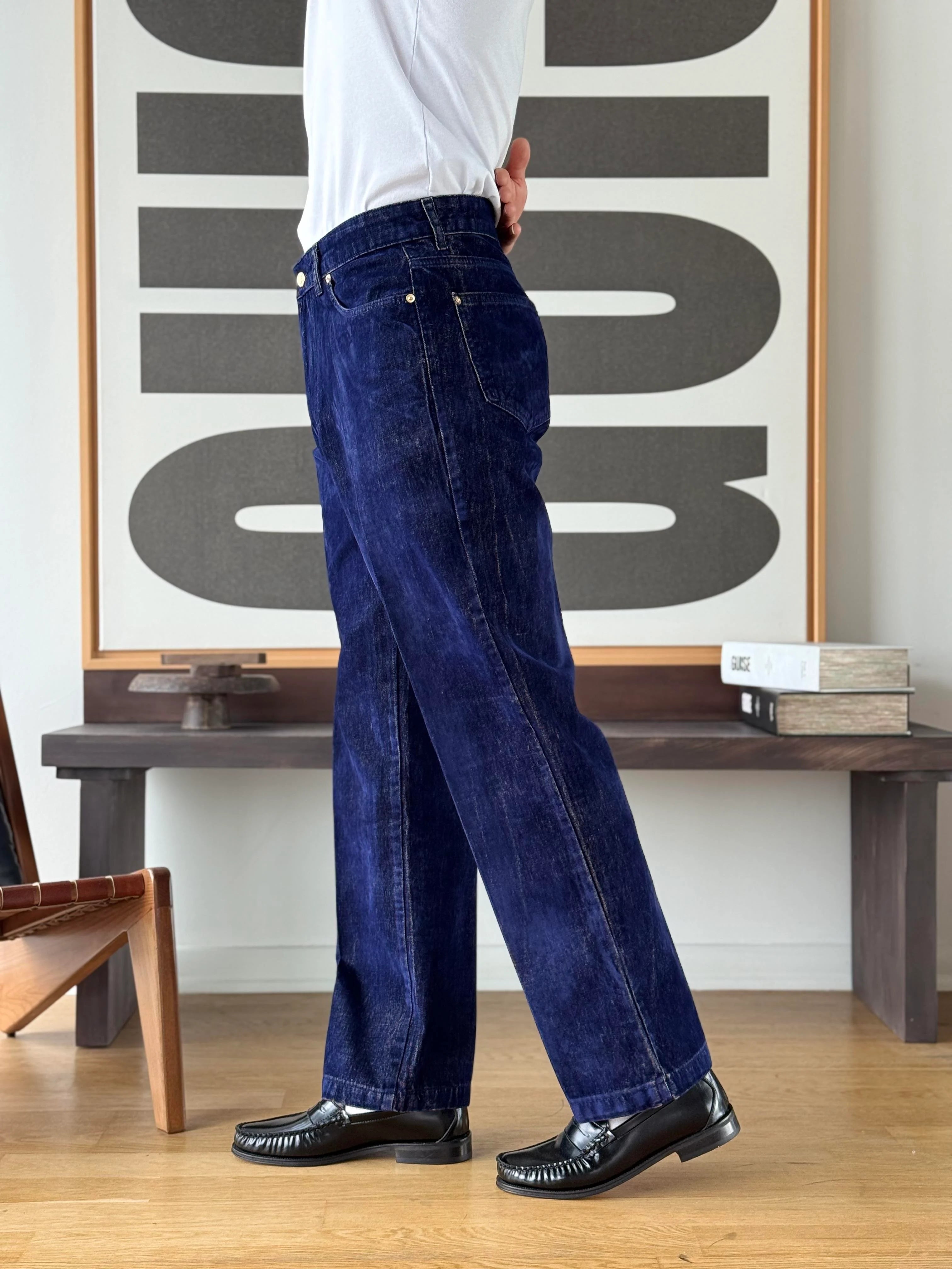 Moleskin Baggy Jeans