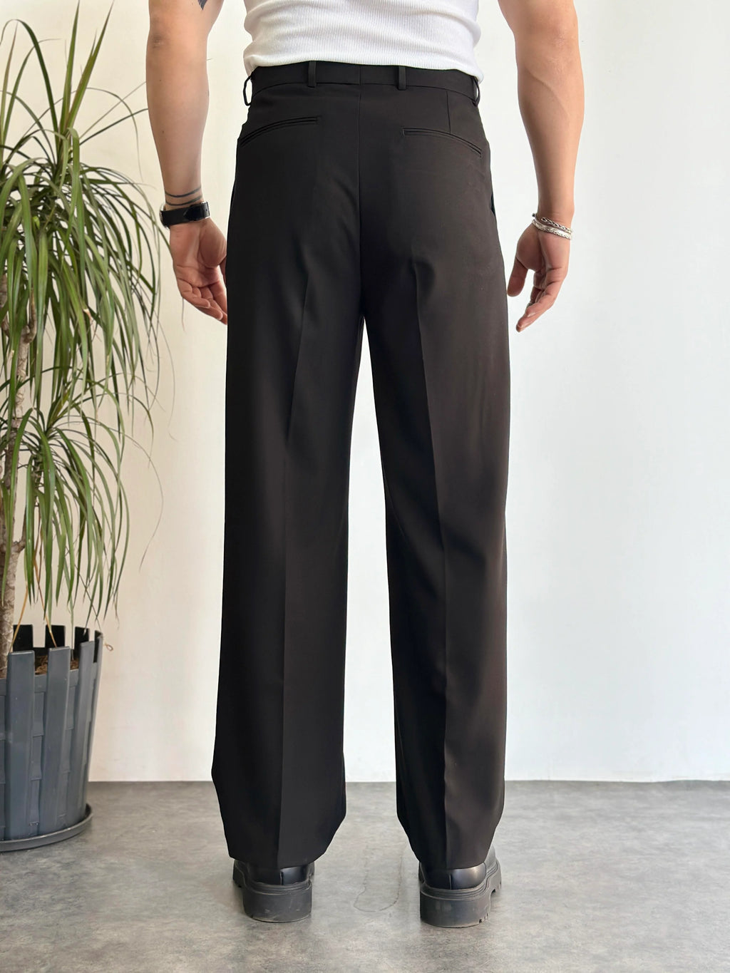 Classic Pleated Trousers