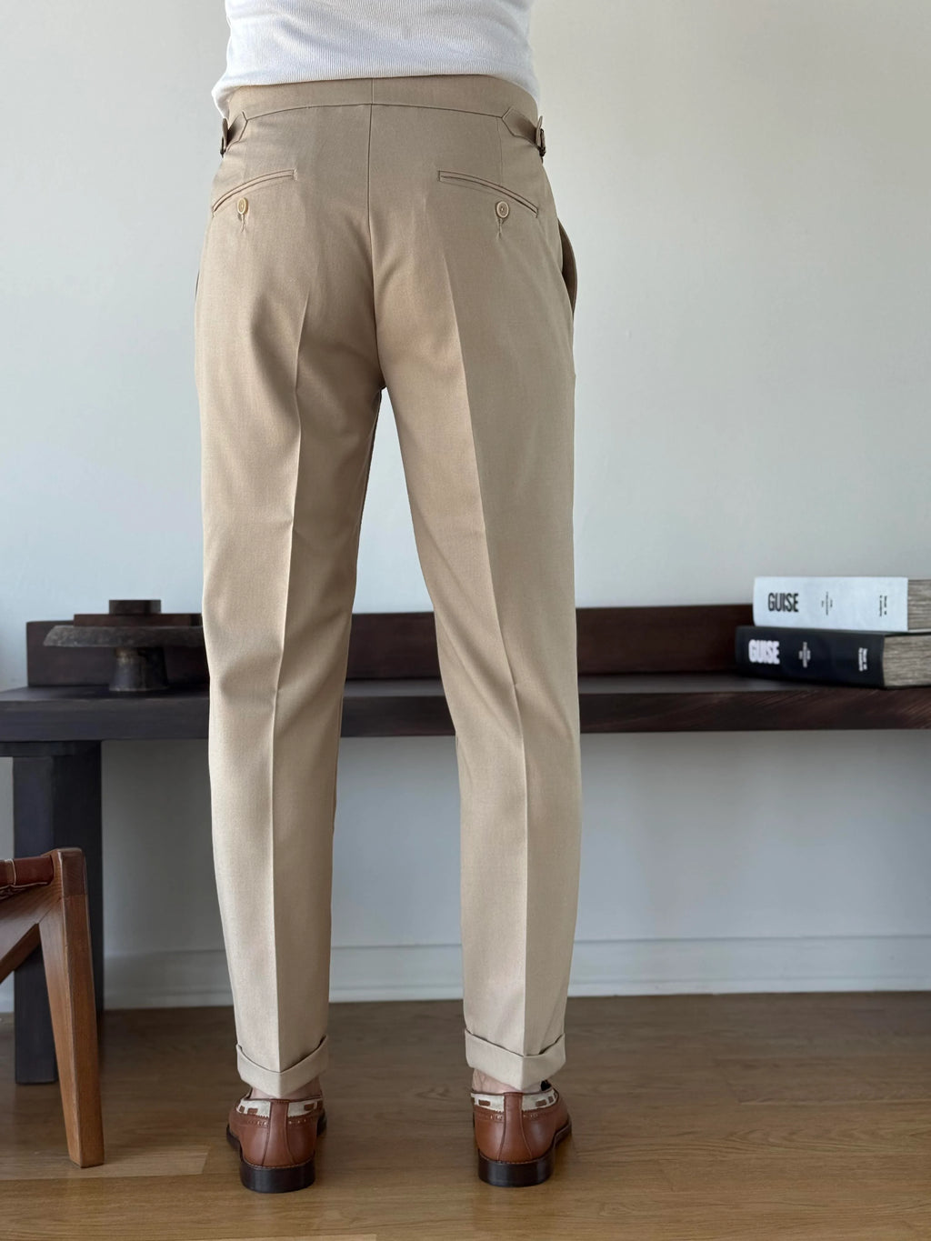 Side-Tab Sartorial Trousers