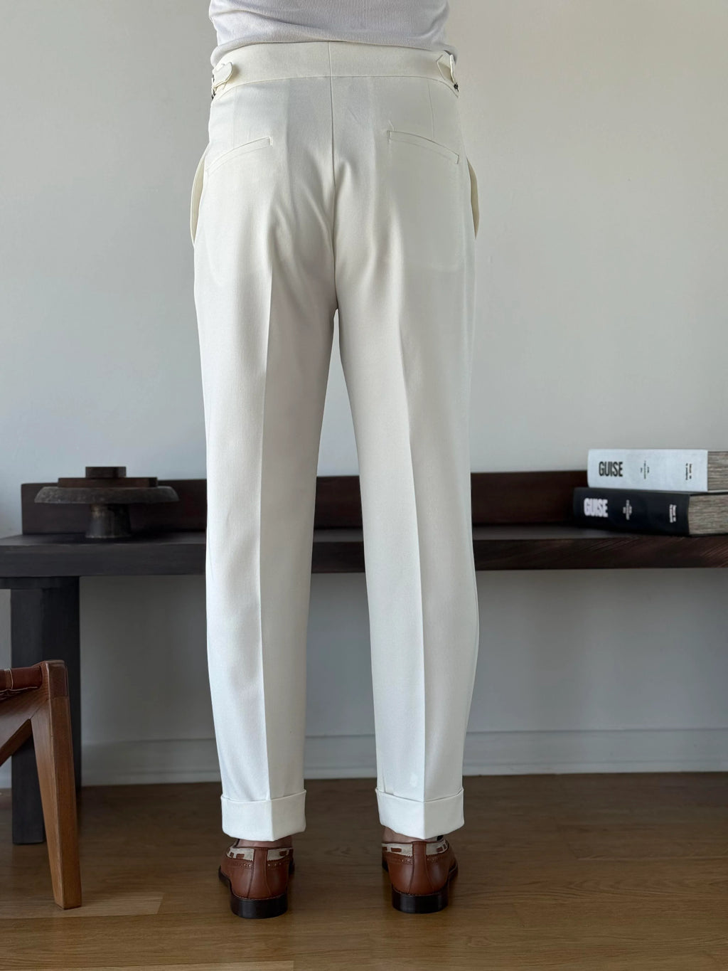 Side-Tab Sartorial Trousers