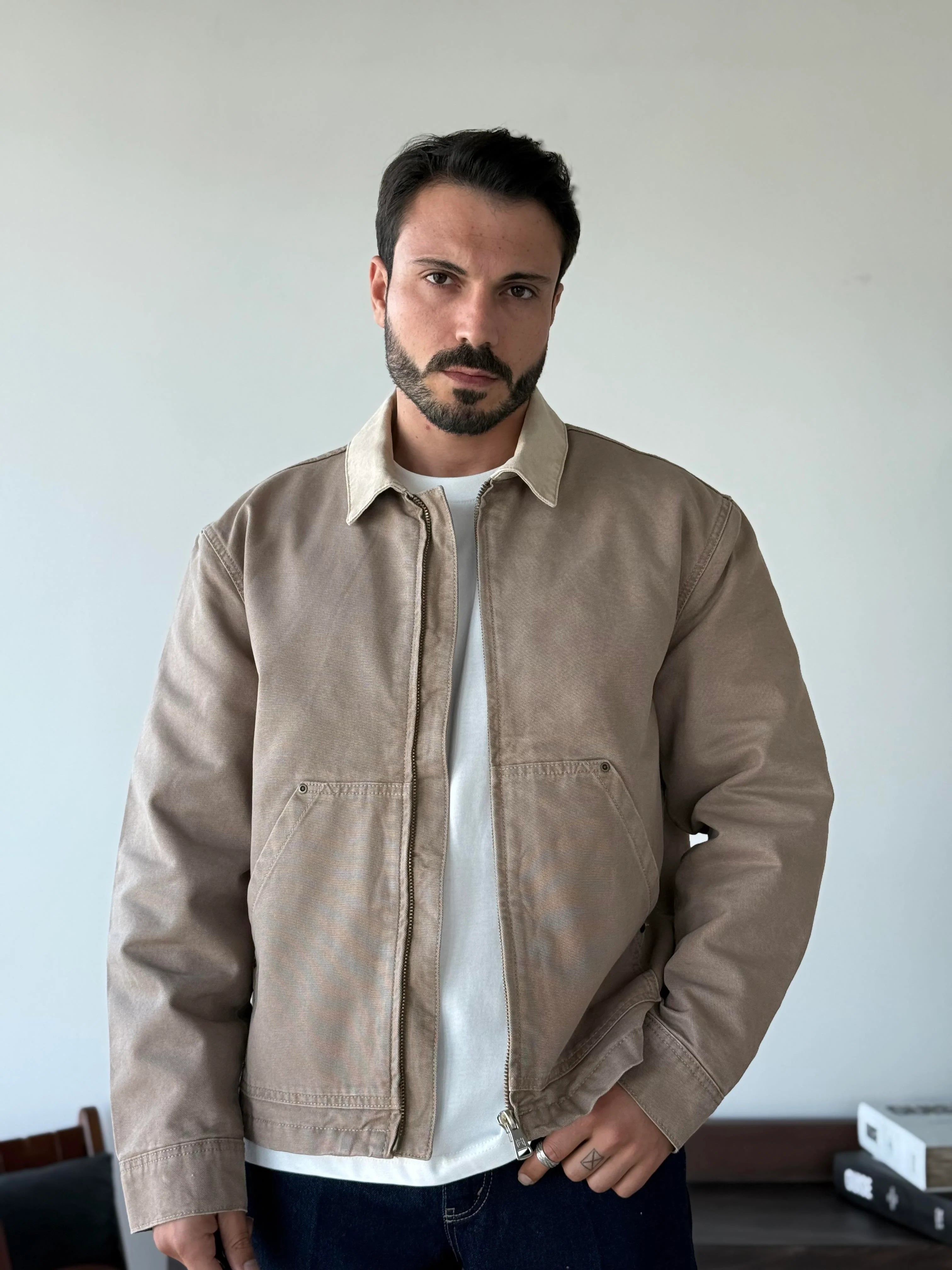 Vintage Wash Worker Jacket