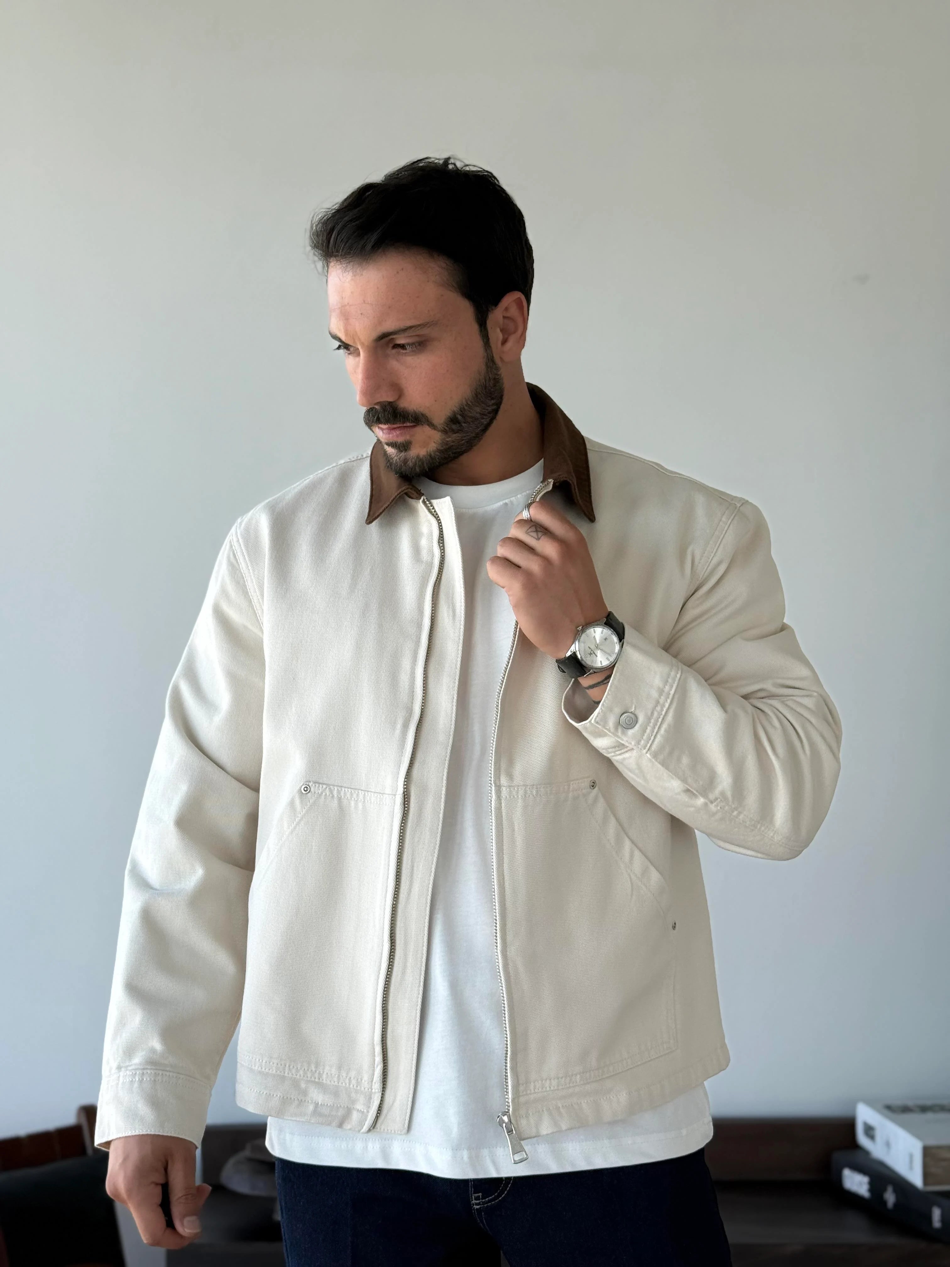 Vintage Wash Worker Jacket