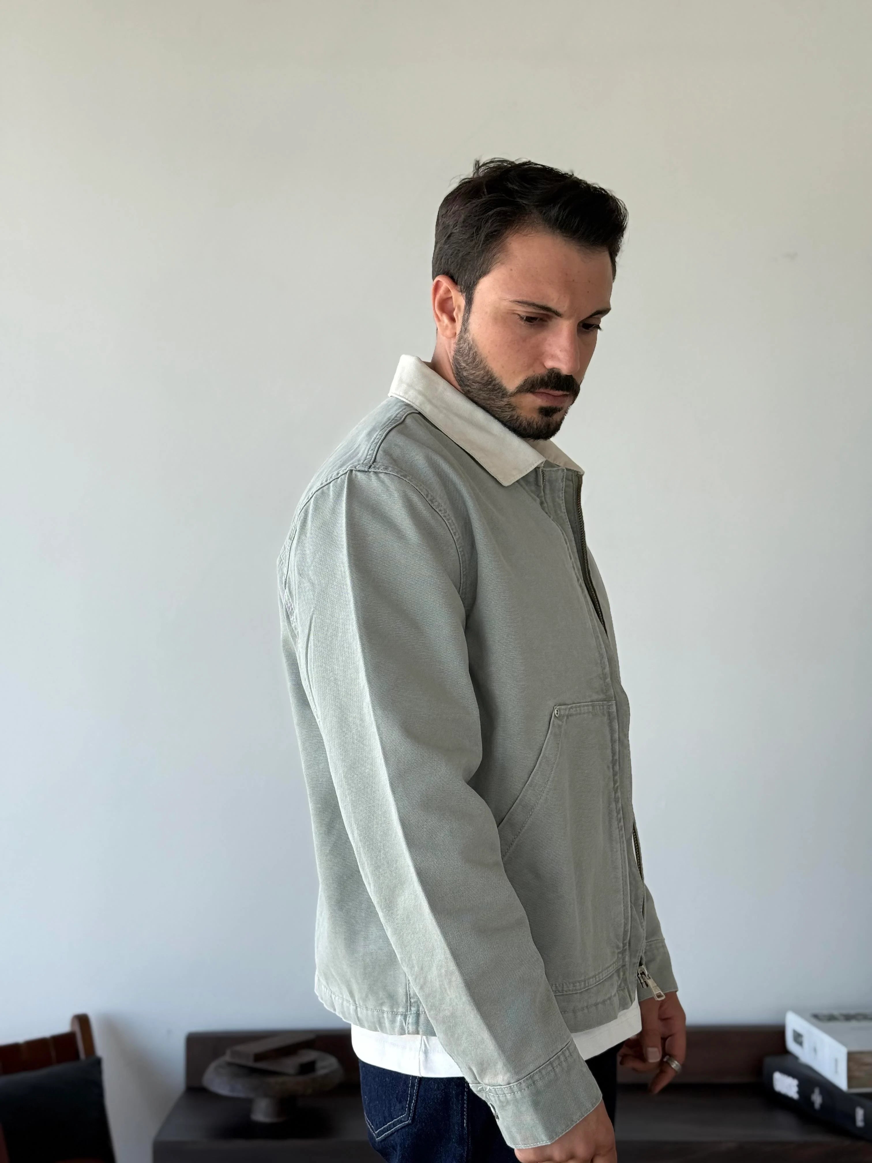 Vintage Wash Worker Jacket