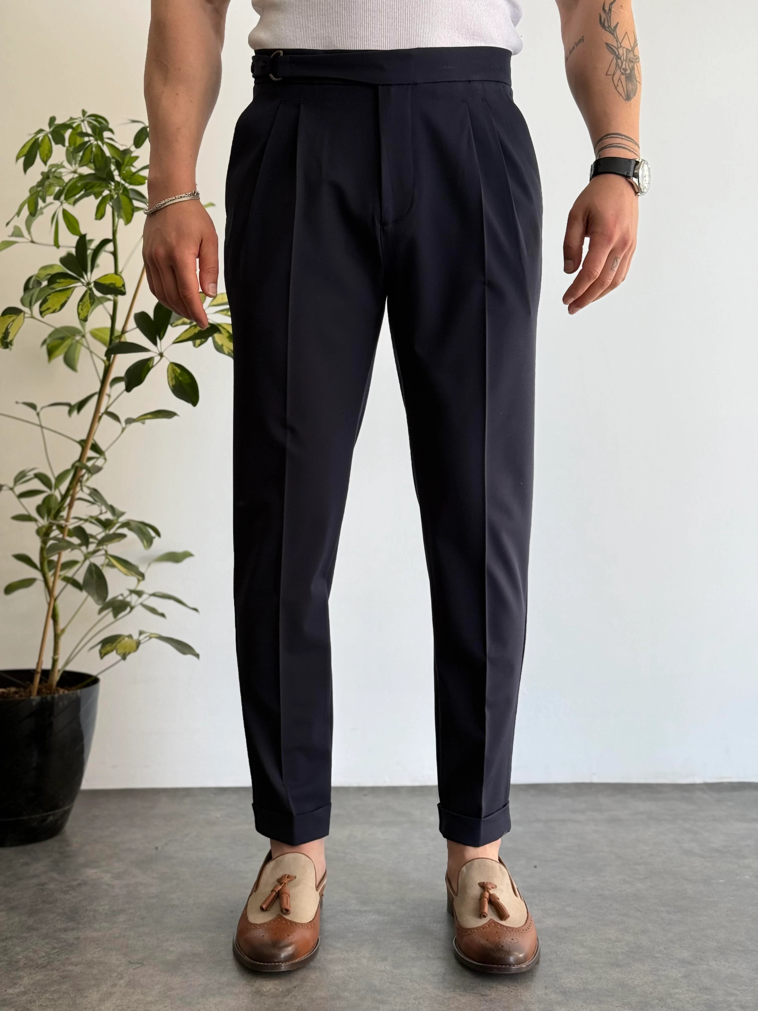 London Buckle Trousers