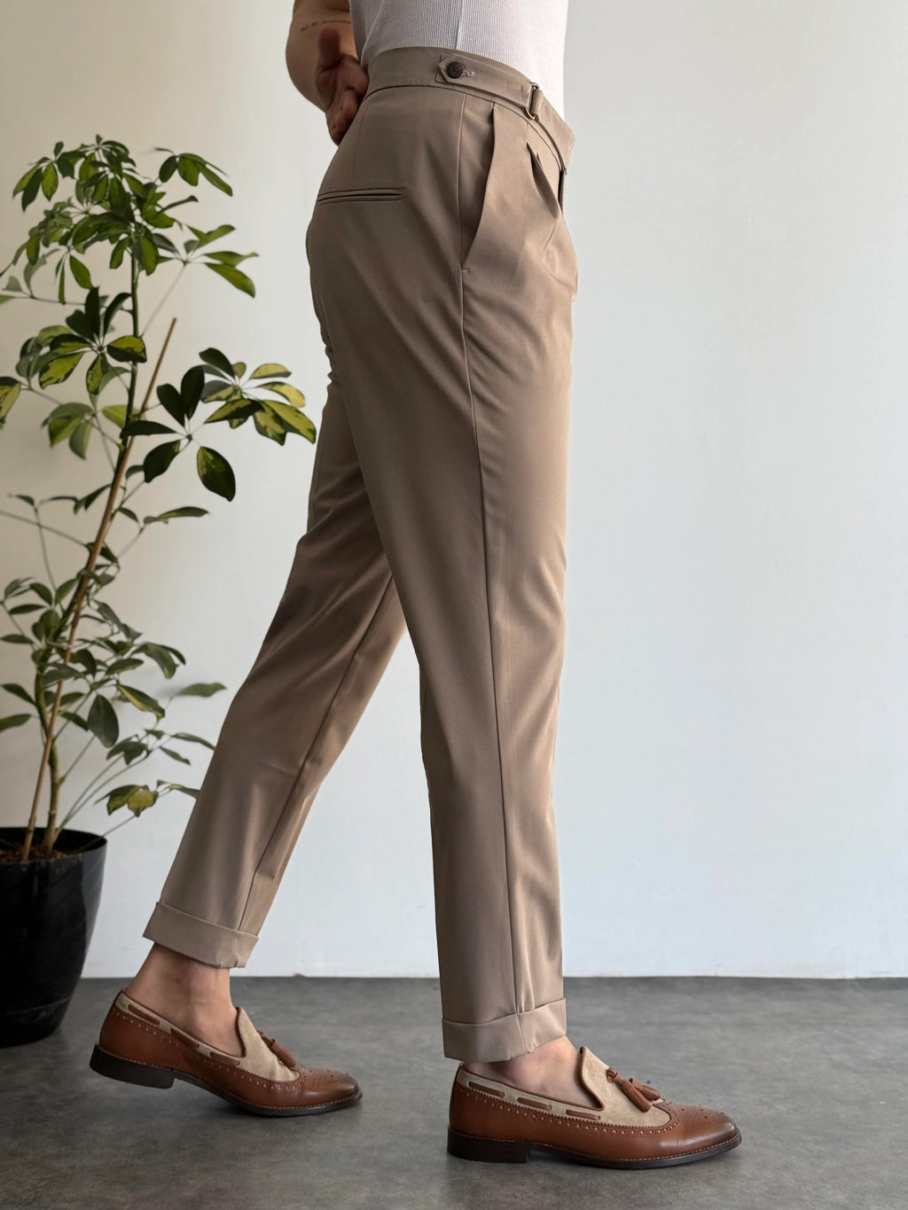 London Buckle Trousers