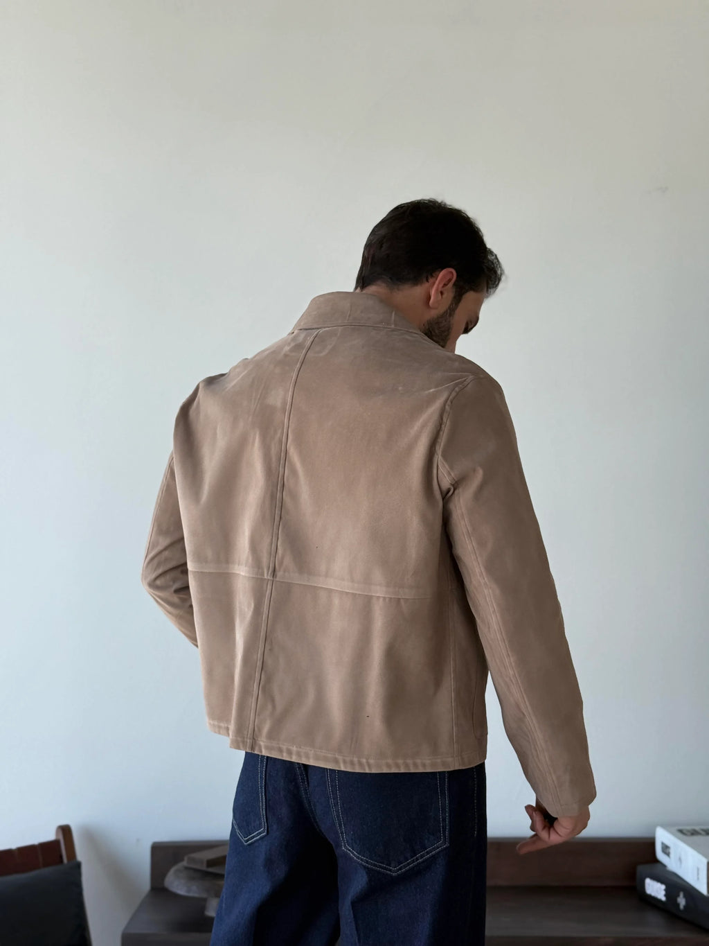 Mahies Suede Chore Jacket