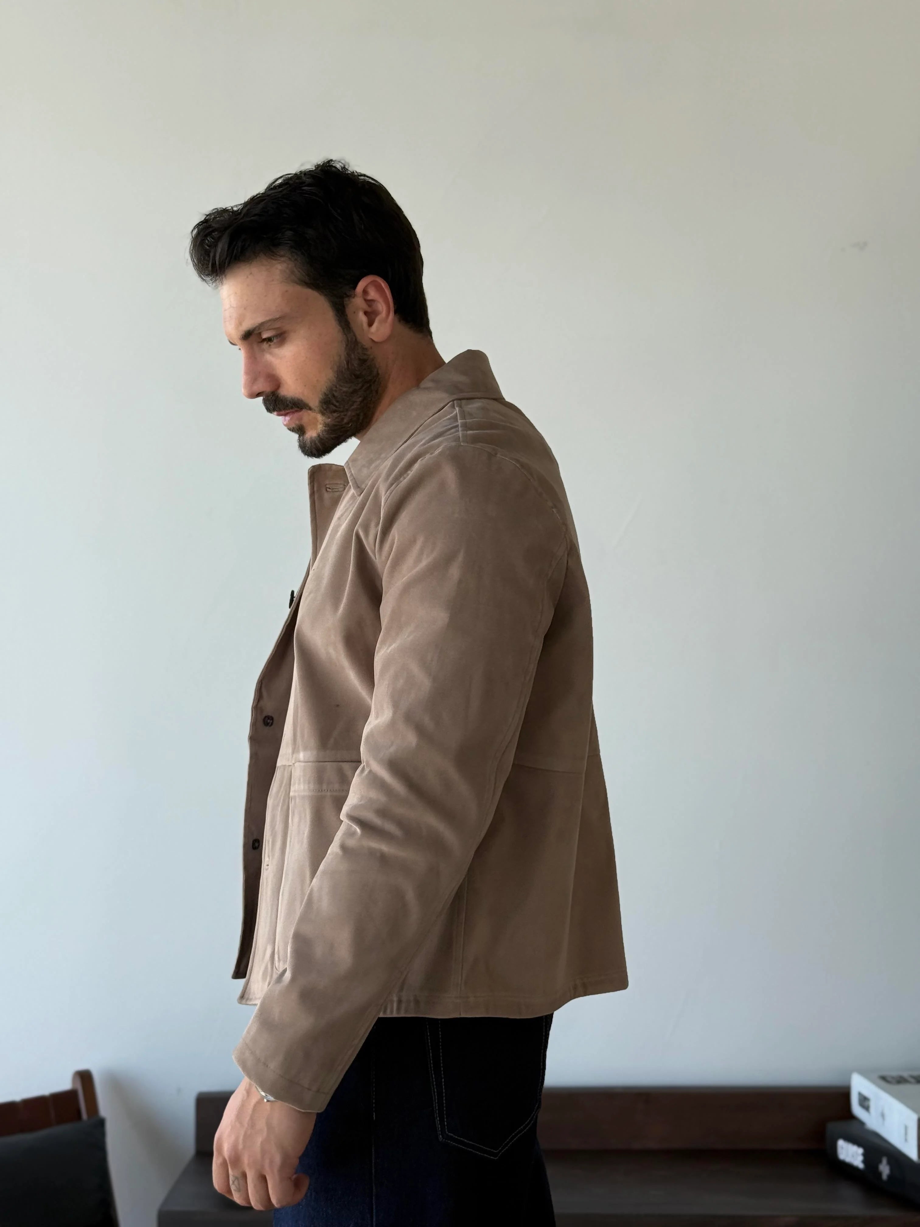 Mahies Suede Chore Jacket