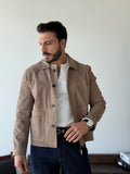 Mahies Suede Chore Jacket
