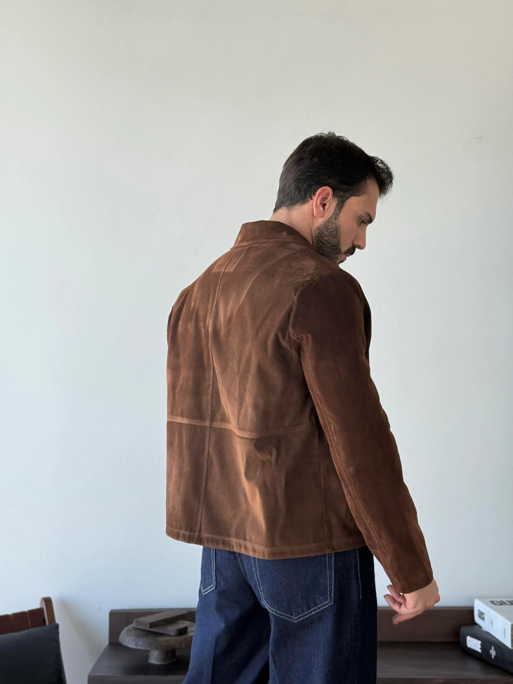 Mahies Suede Chore Jacket