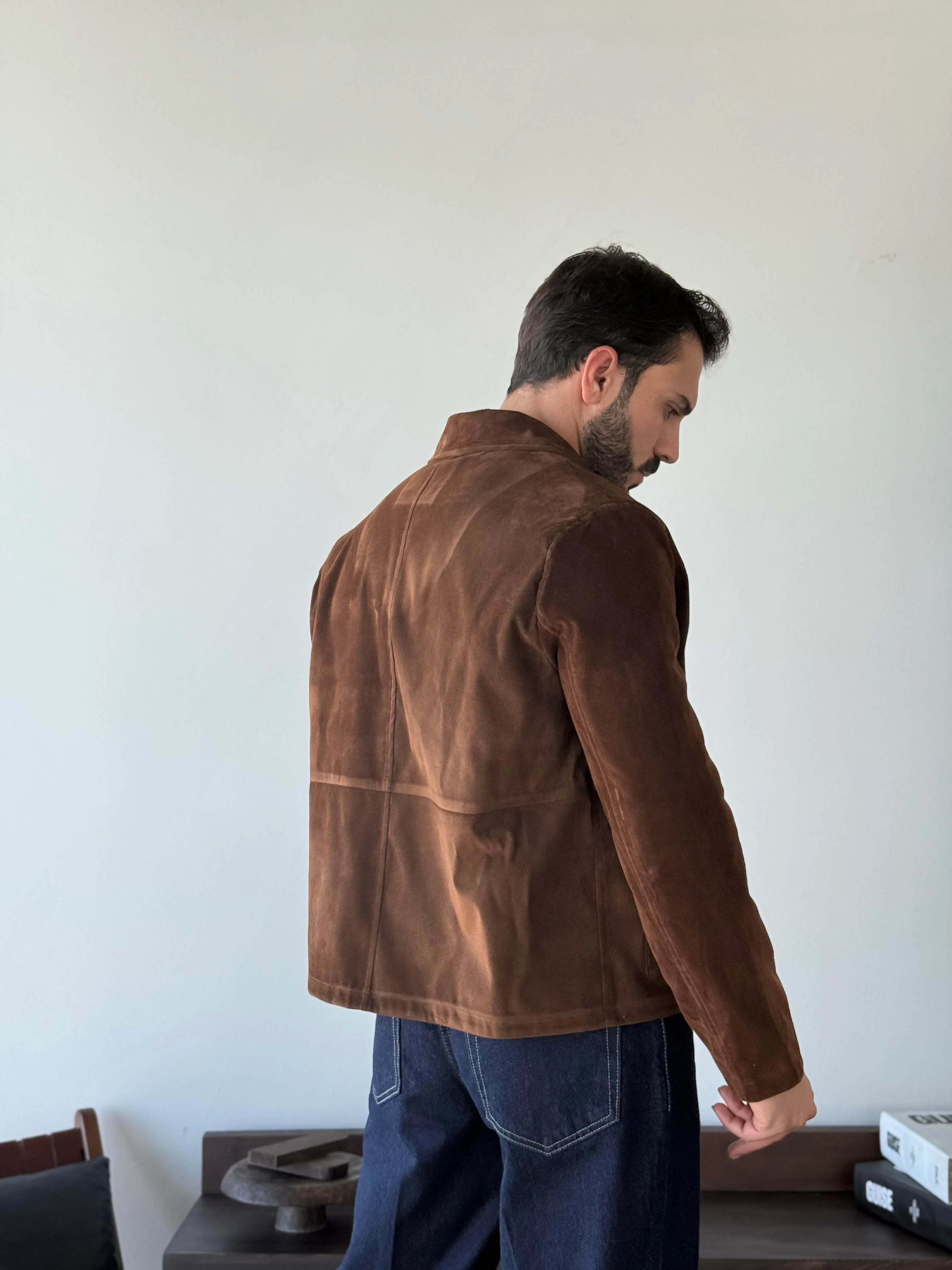 Mahies Suede Chore Jacket