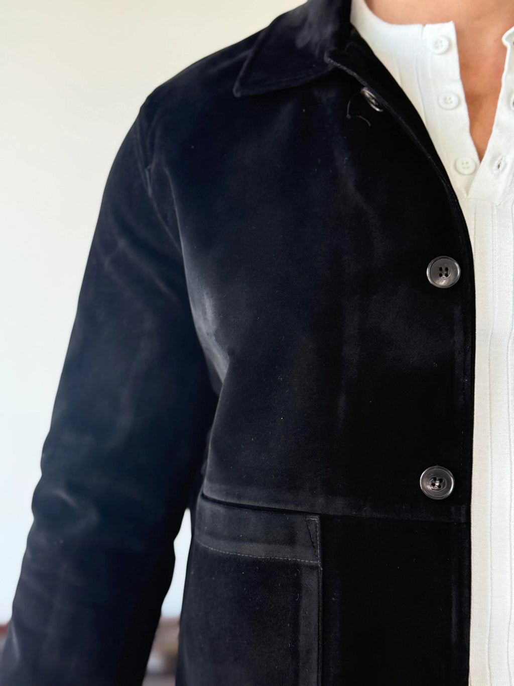 Mahies Suede Chore Jacket