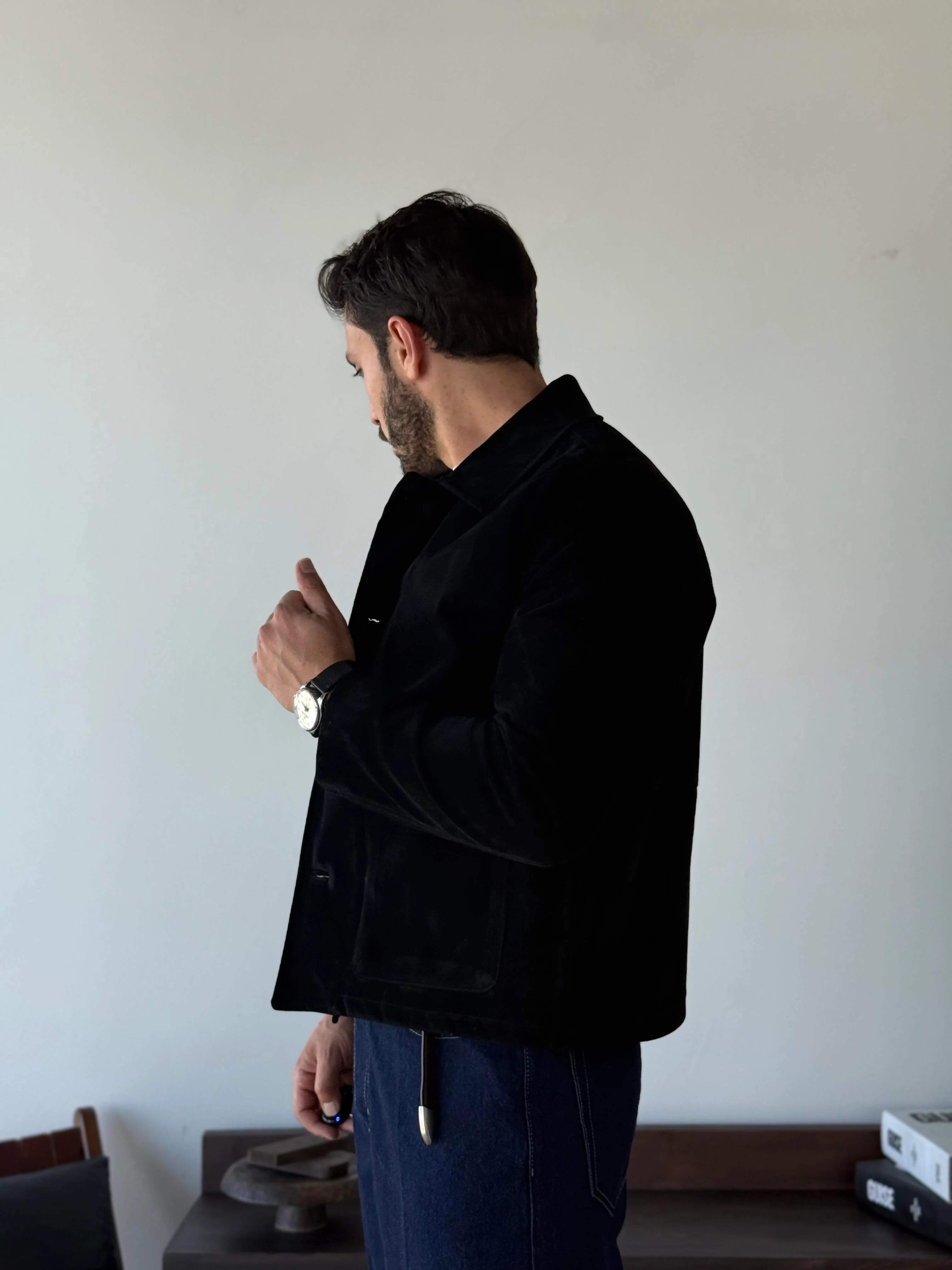 Mahies Suede Chore Jacket