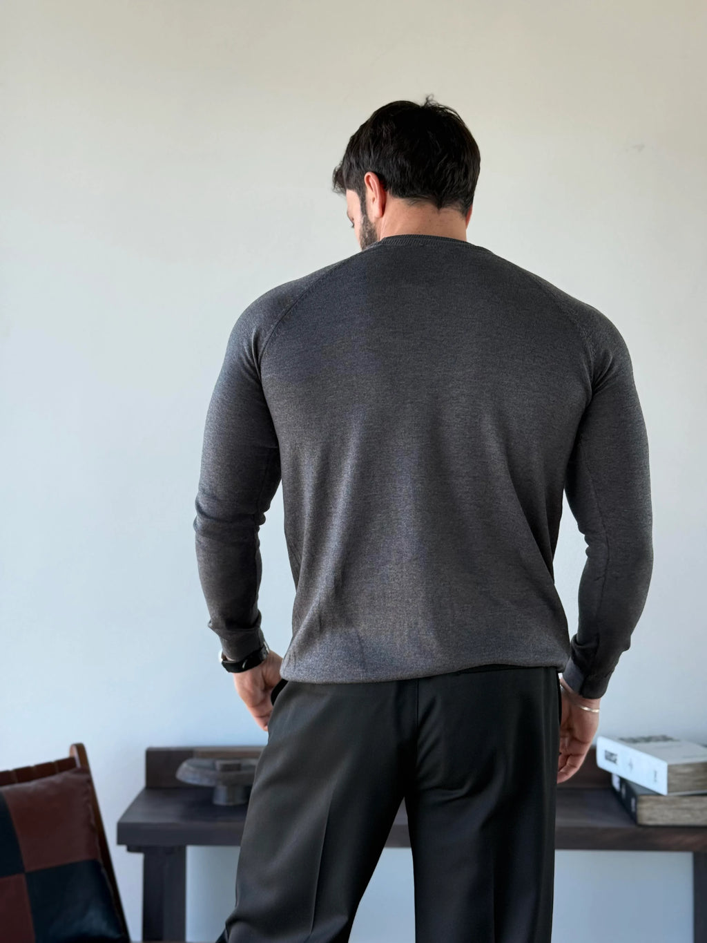 Marcelo Mock Neck Knit