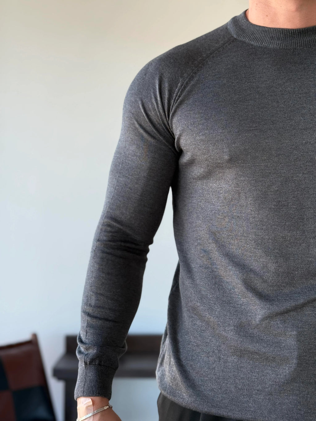 Marcelo Mock Neck Knit