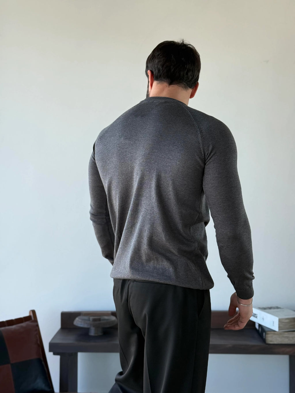 Marcelo Mock Neck Knit