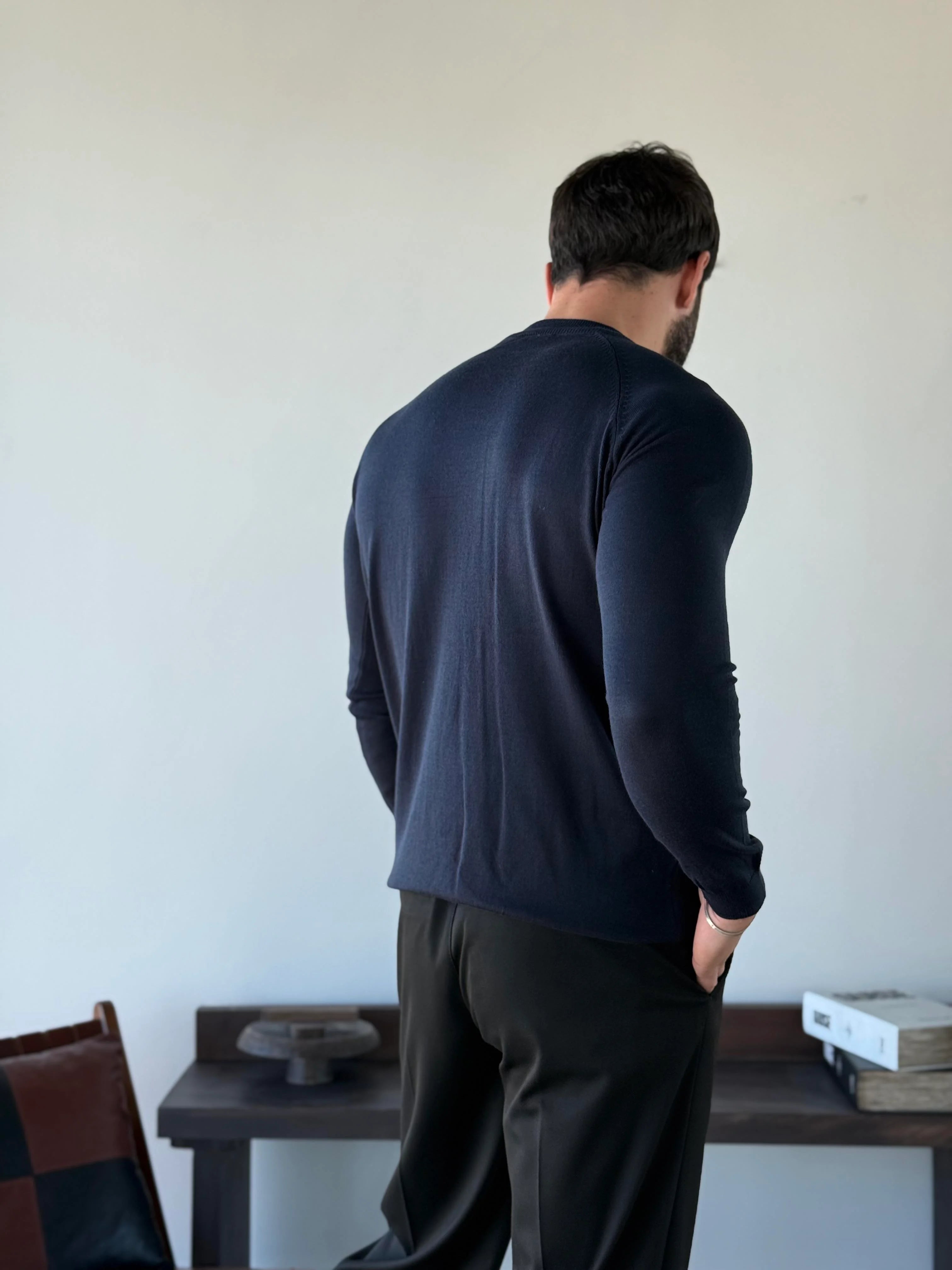 Marcelo Mock Neck Knit