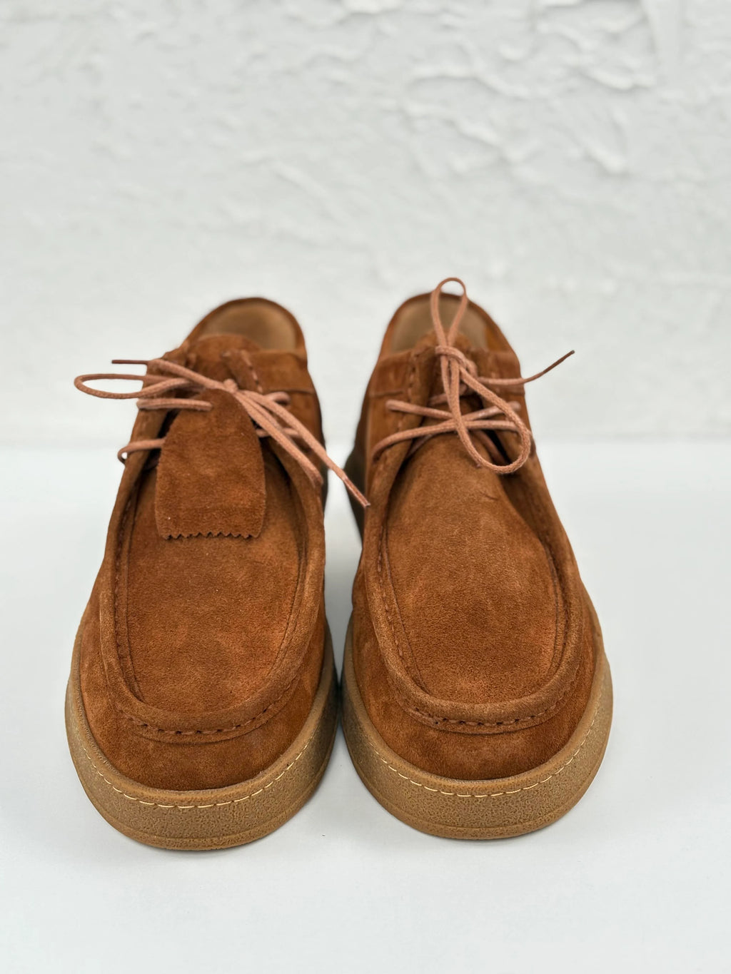 Marron Suede Tyrolean Derby