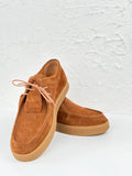 Marron Suede Tyrolean Derby