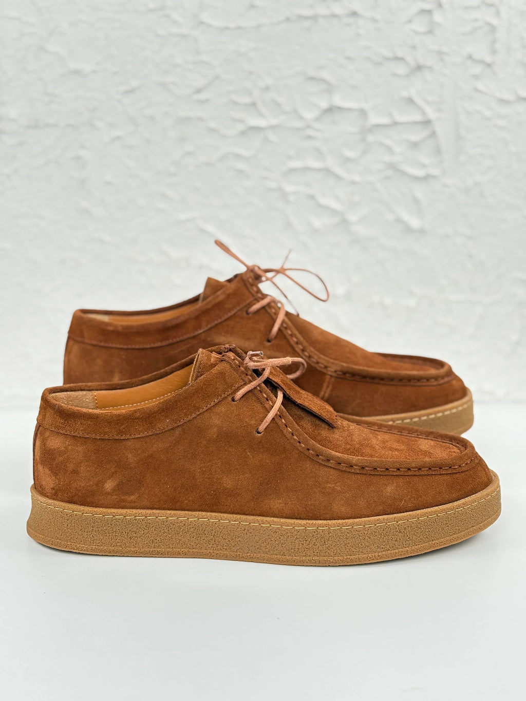 Marron Suede Tyrolean Derby
