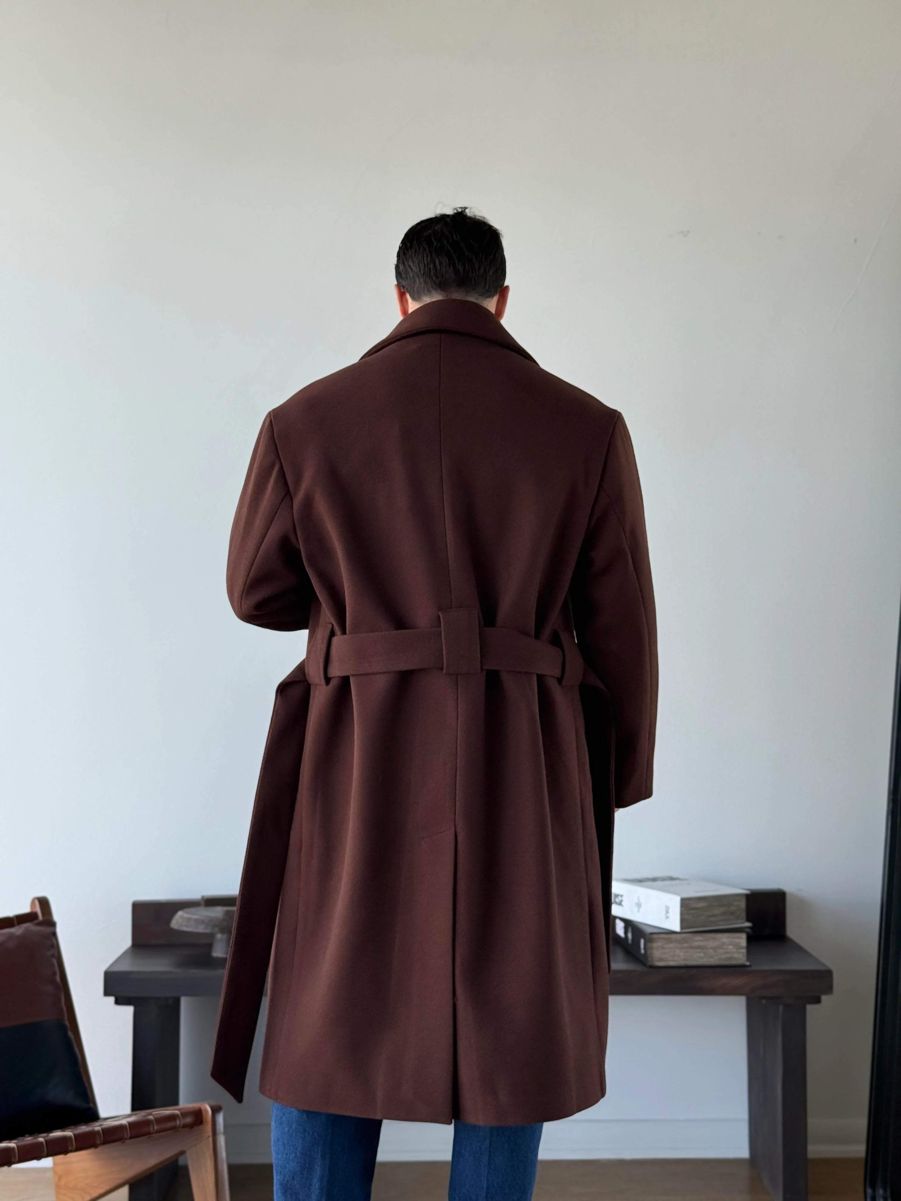 Norisse Belted Wrap Coat