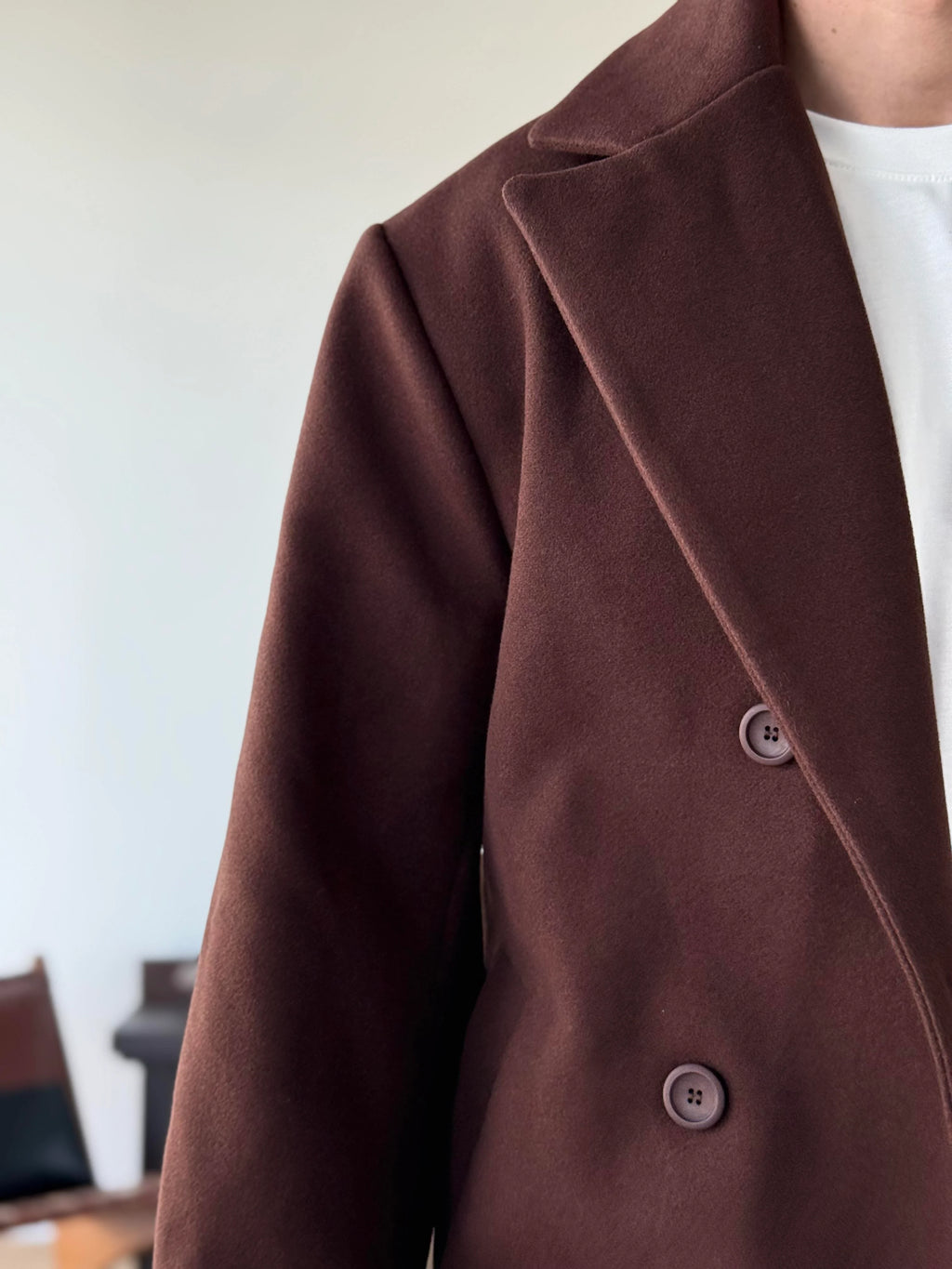 Norisse Belted Wrap Coat