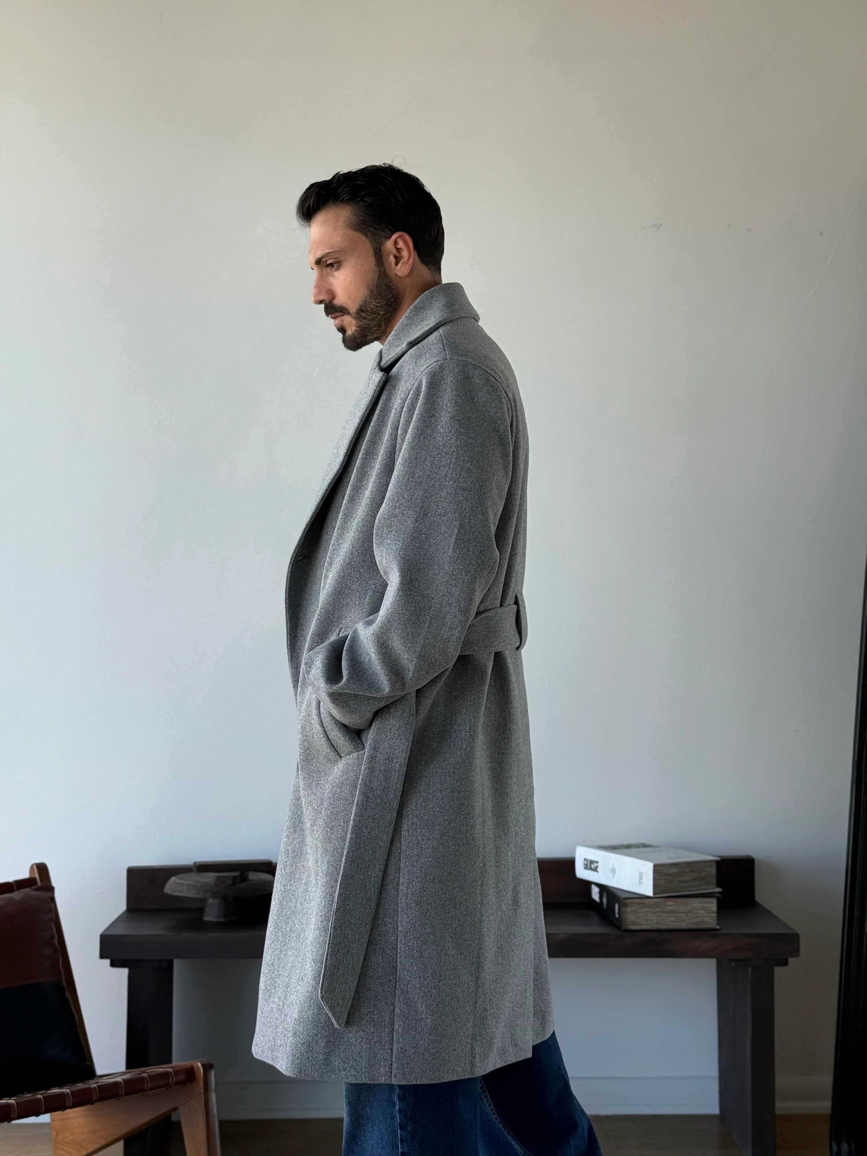 Norisse Belted Wrap Coat