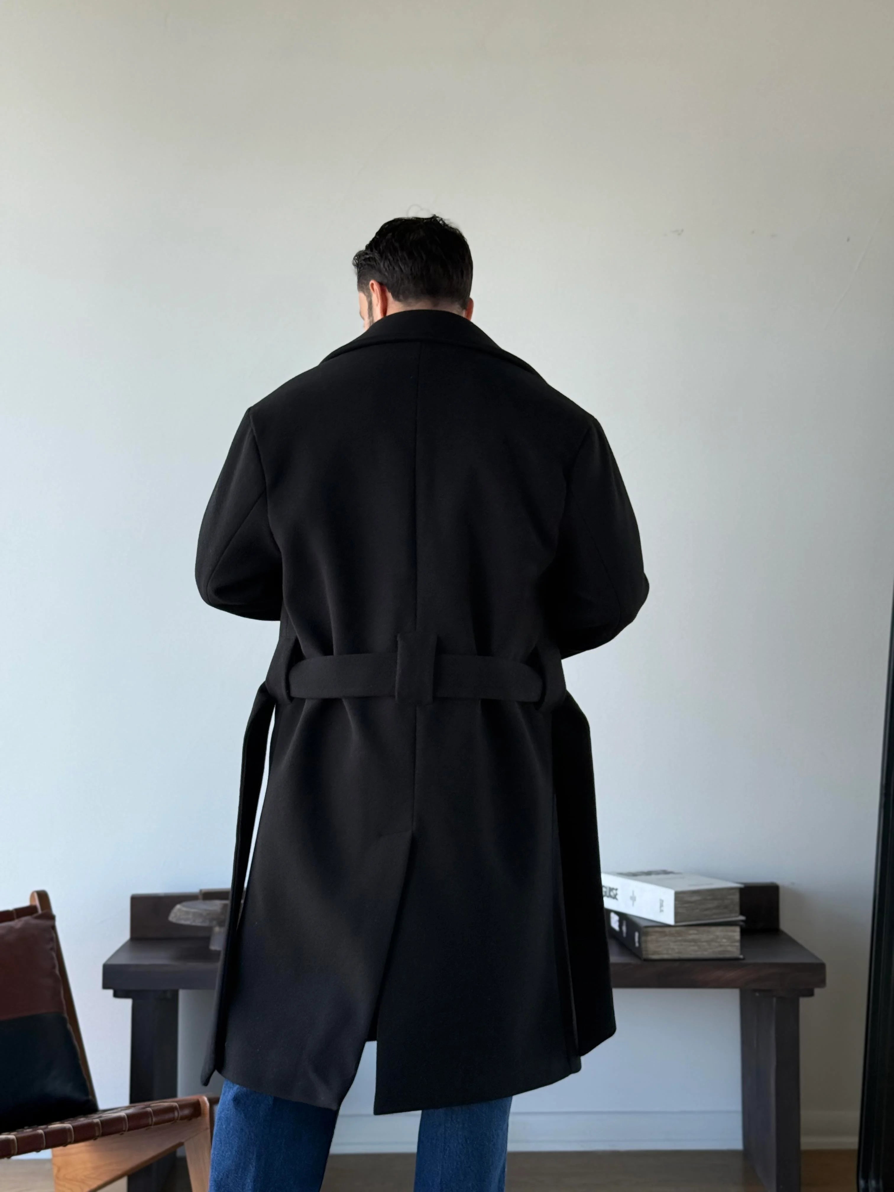 Norisse Belted Wrap Coat