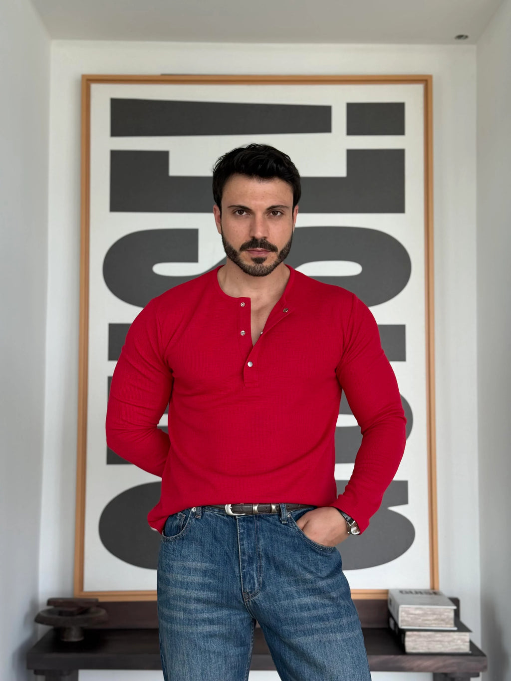 Oblea Snap-Button Henley