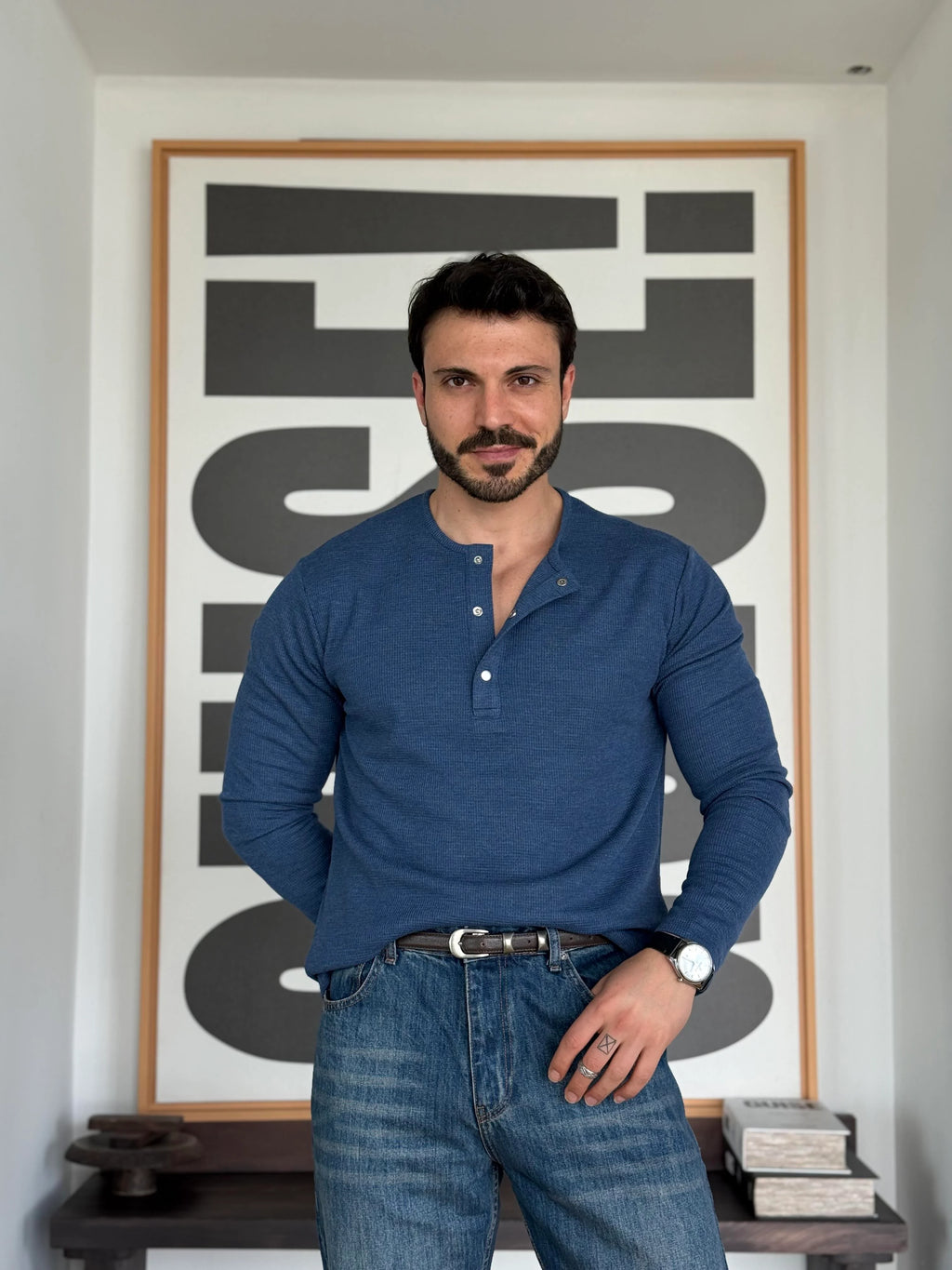 Oblea Snap-Button Henley