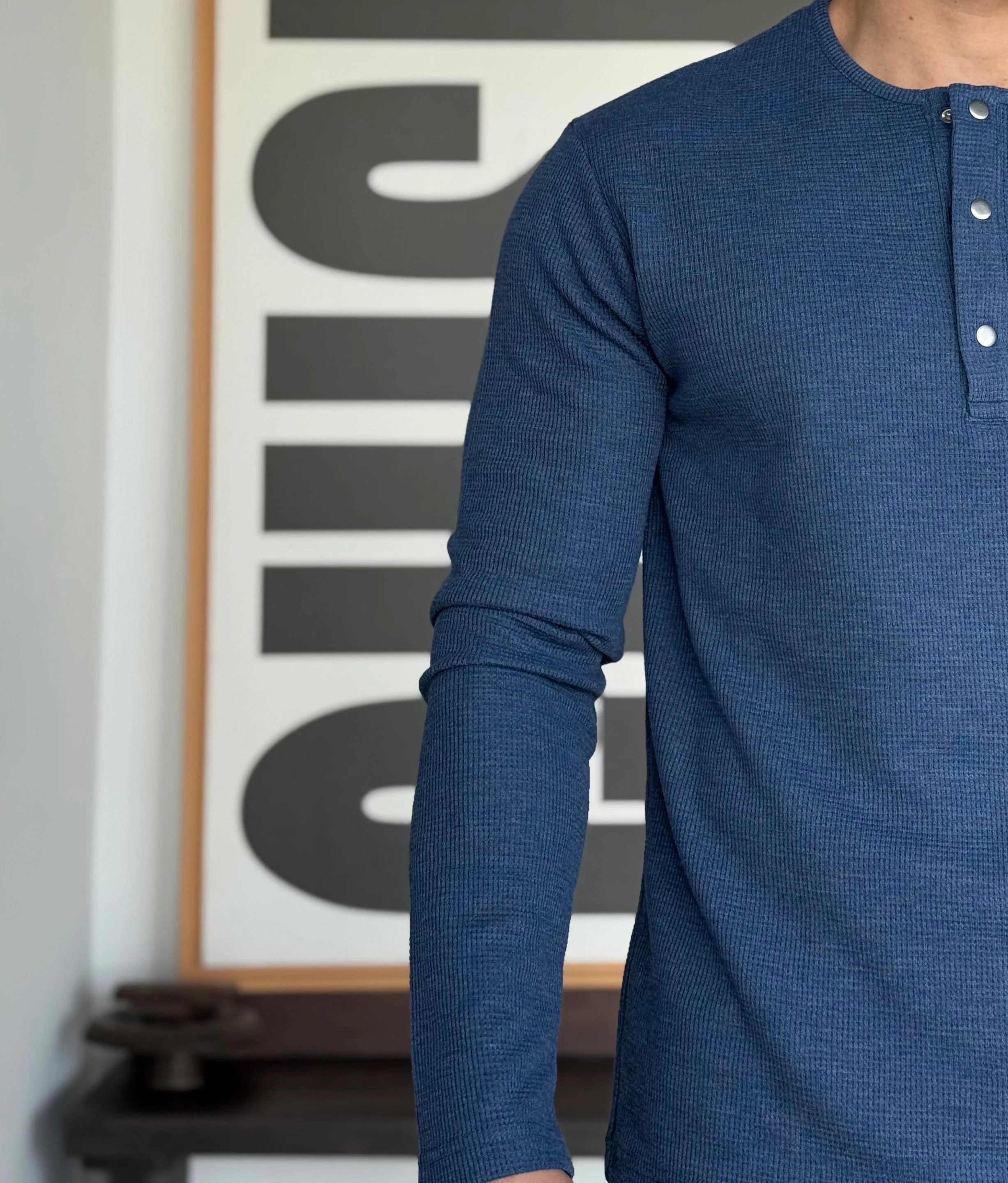 Oblea Snap-Button Henley