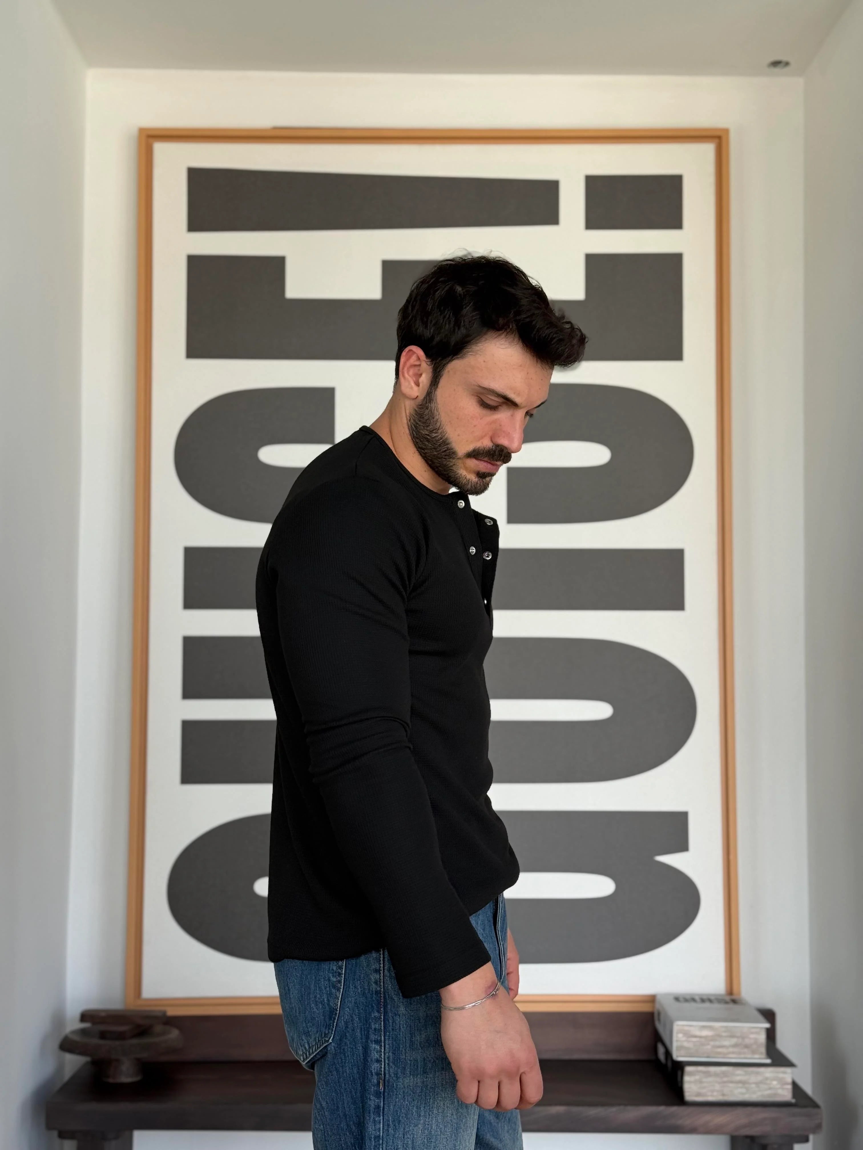 Oblea Snap-Button Henley