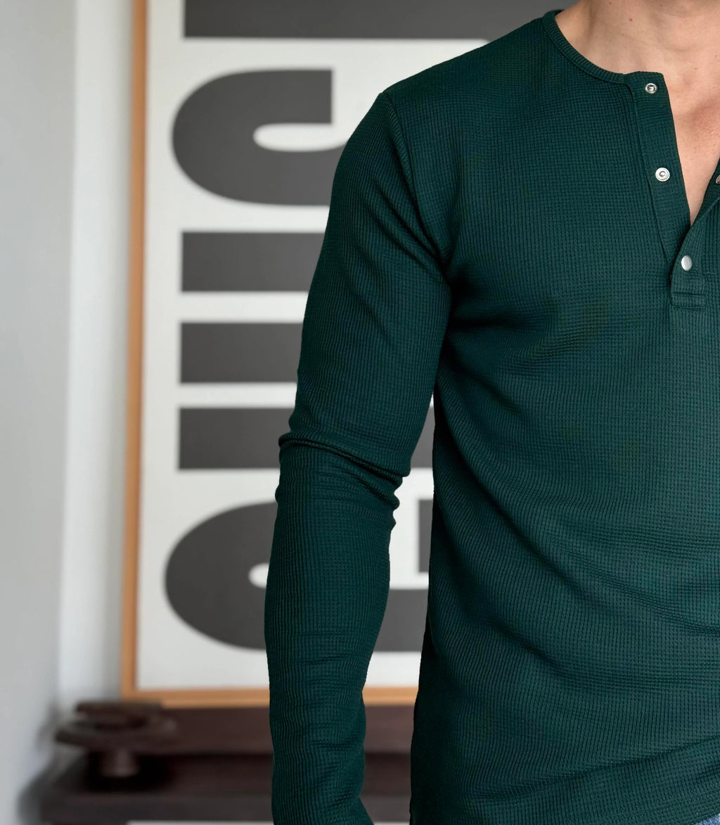 Oblea Snap-Button Henley