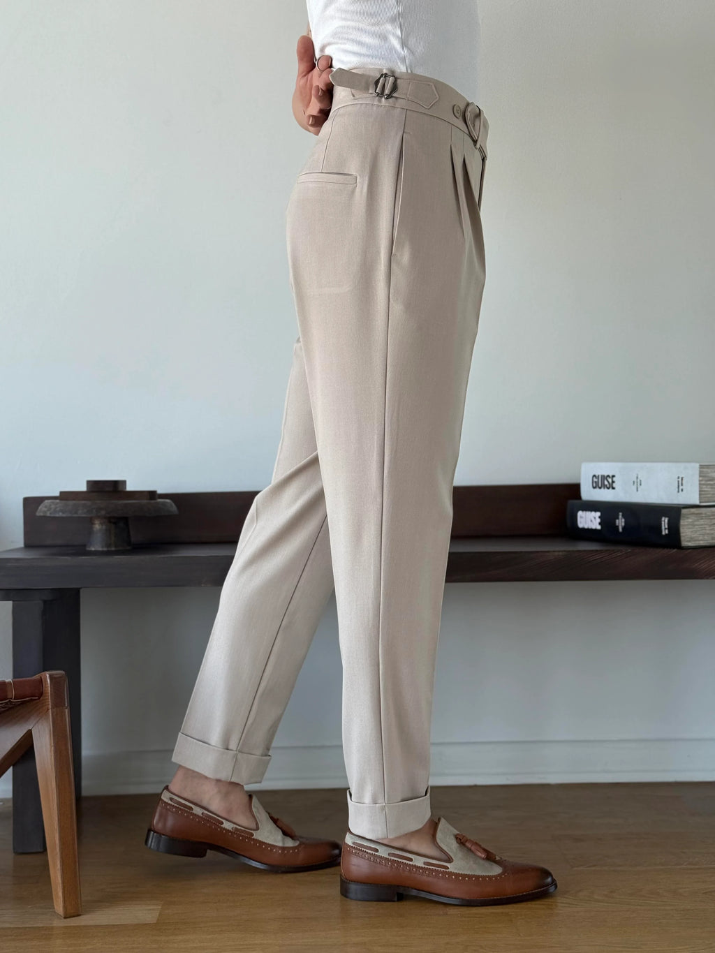 Sartorial Cuff Trousers