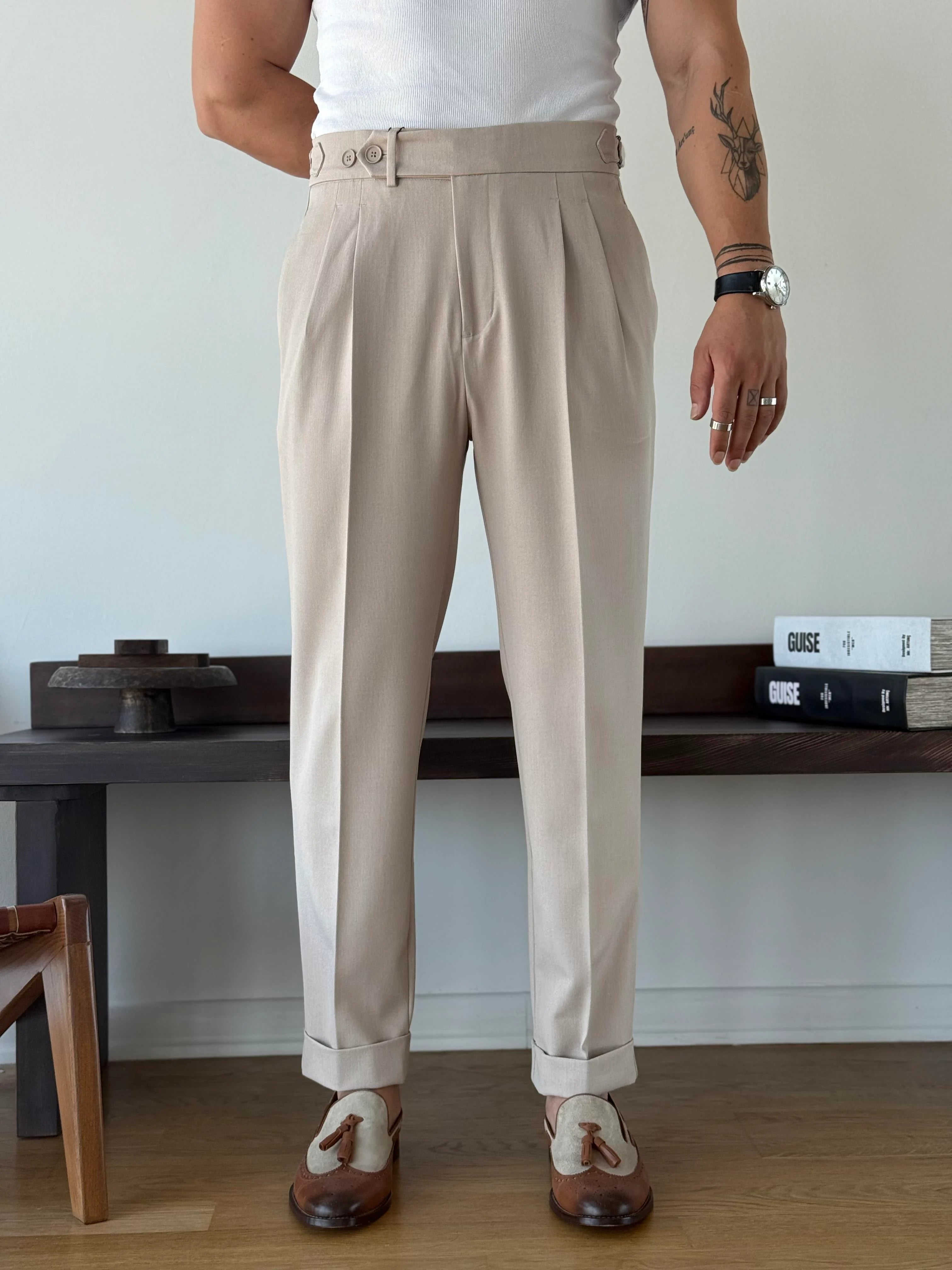 Sartorial Cuff Trousers