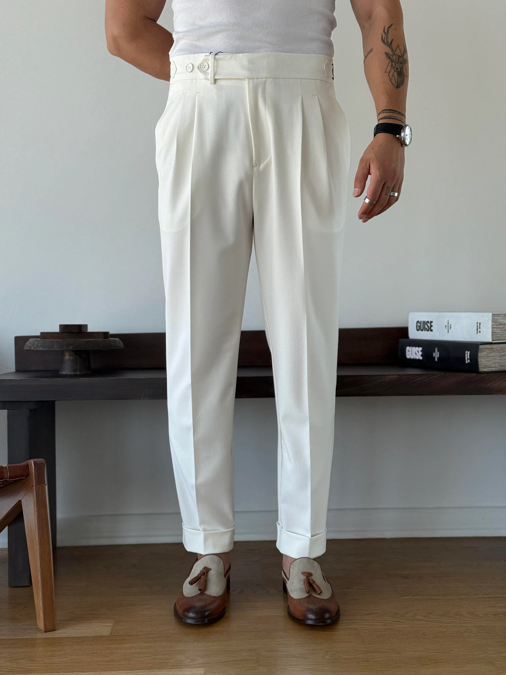 Sartorial Cuff Trousers