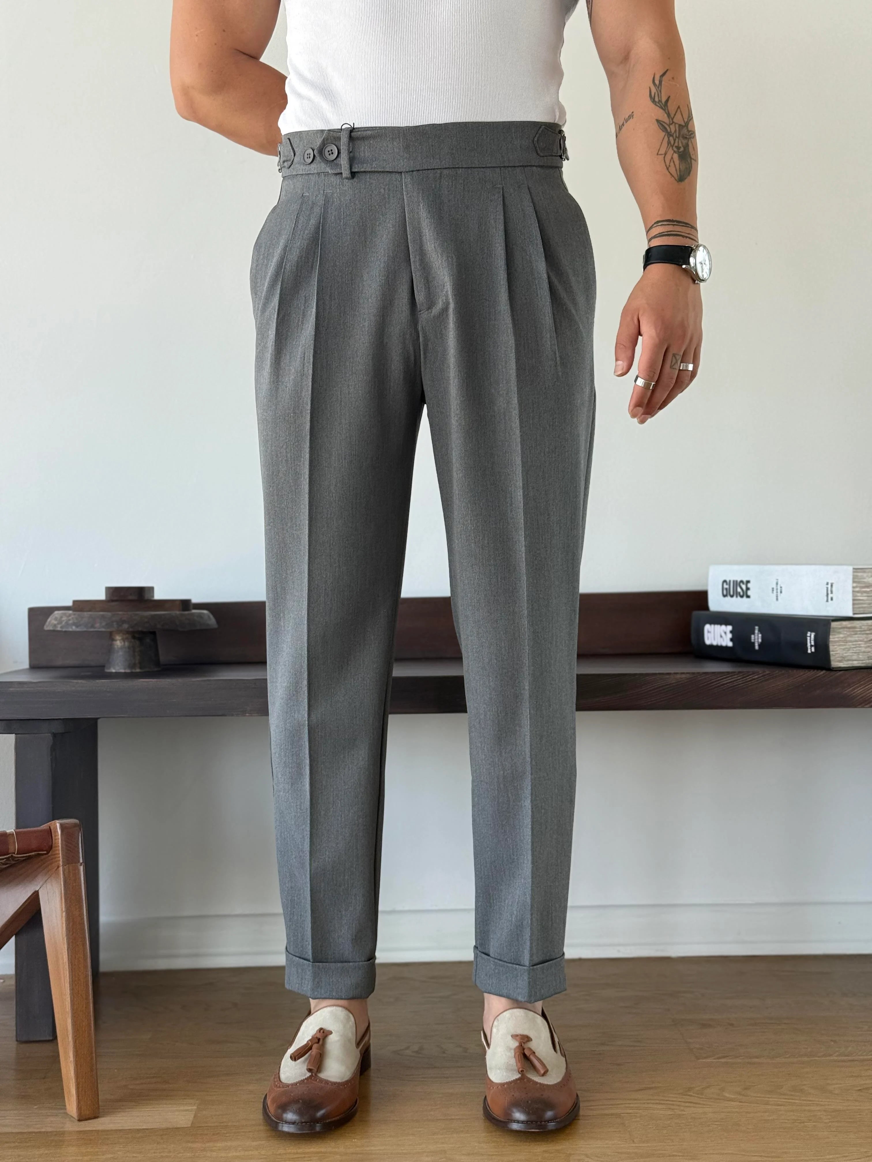 Sartorial Cuff Trousers
