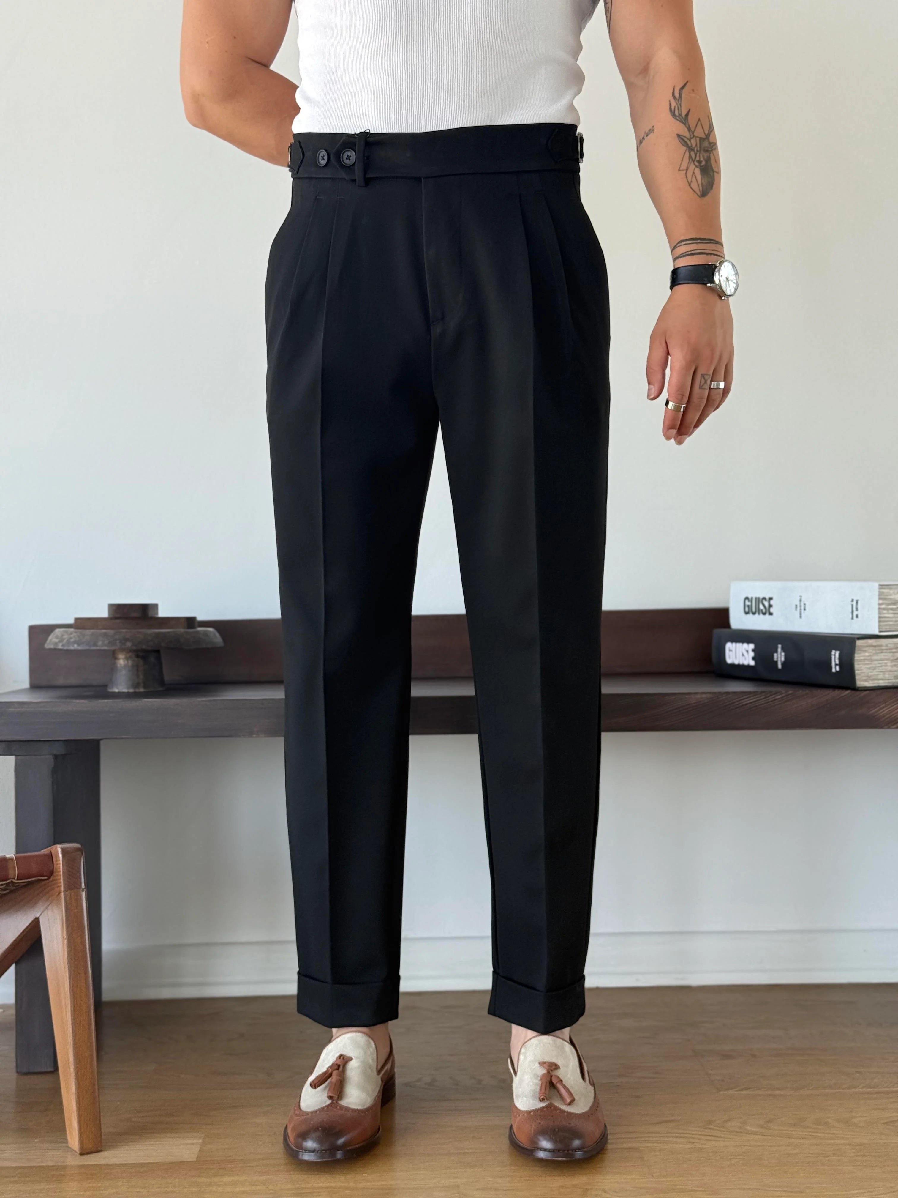 Sartorial Cuff Trousers
