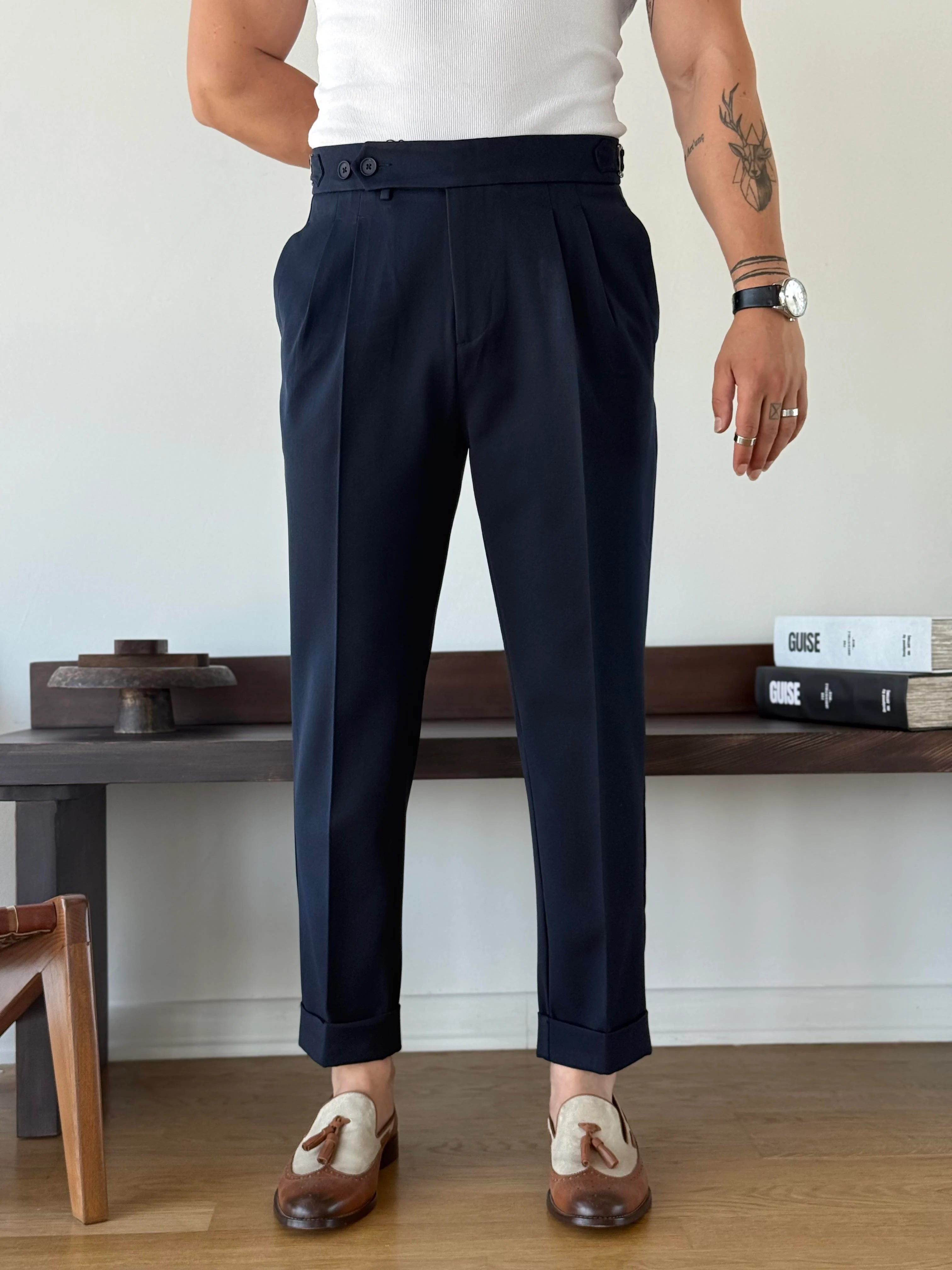 Sartorial Cuff Trousers